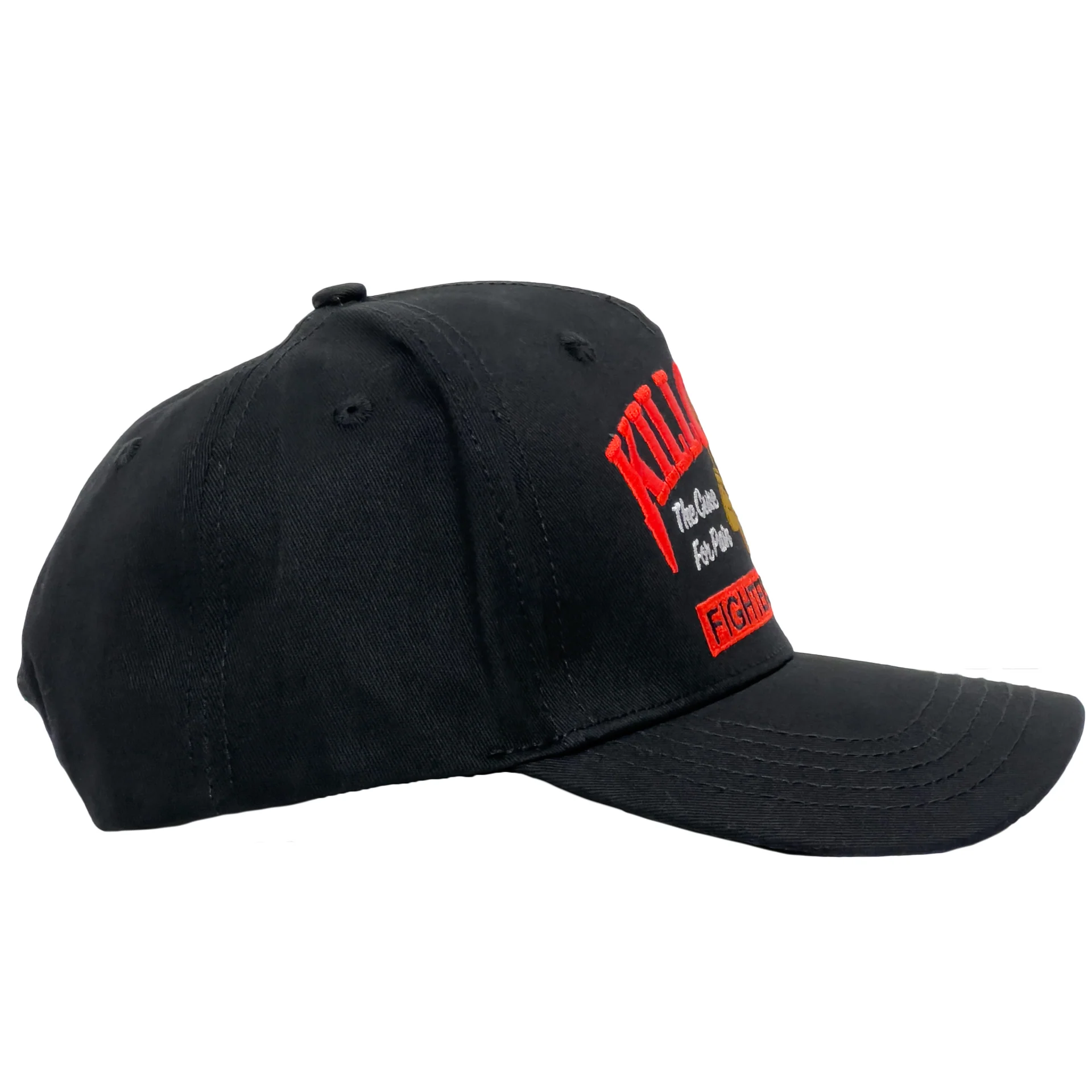 PAIN 5 PANEL SNAPBACK - BLACK / RED - Image 2