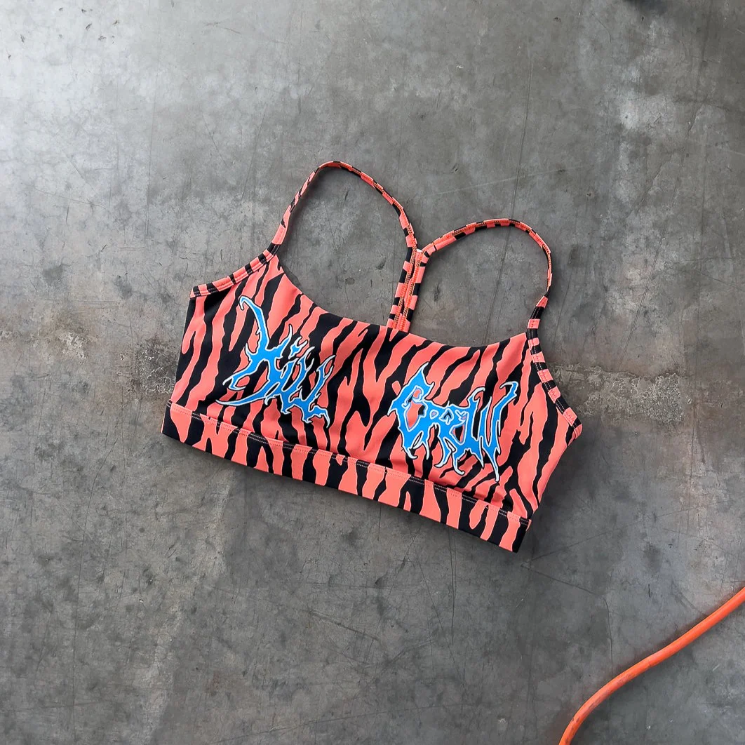 ALIEN SPORTS BRA - ORANGE - Image 4