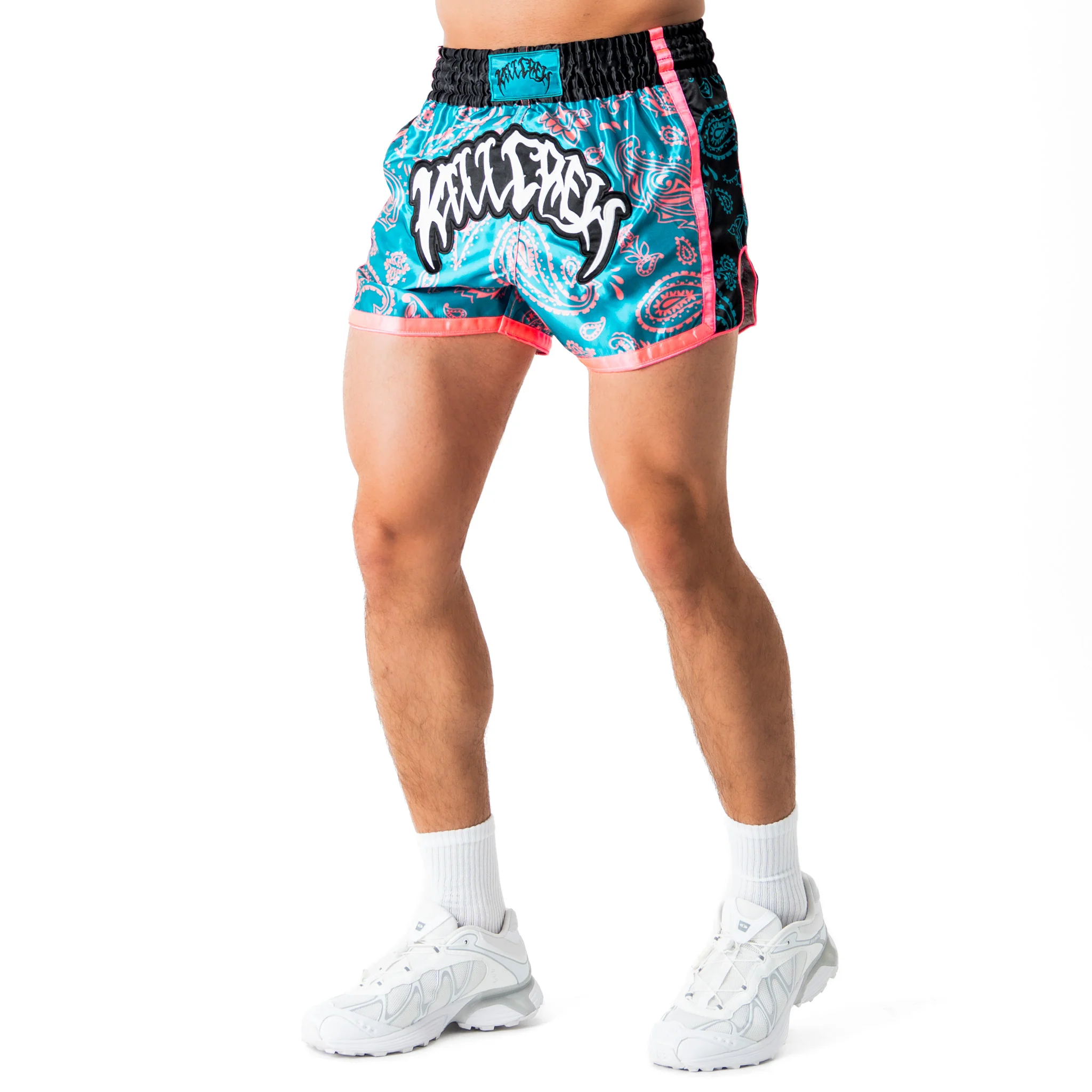 BANDANA FIGHT SHORTS - WATERMELON - Image 3