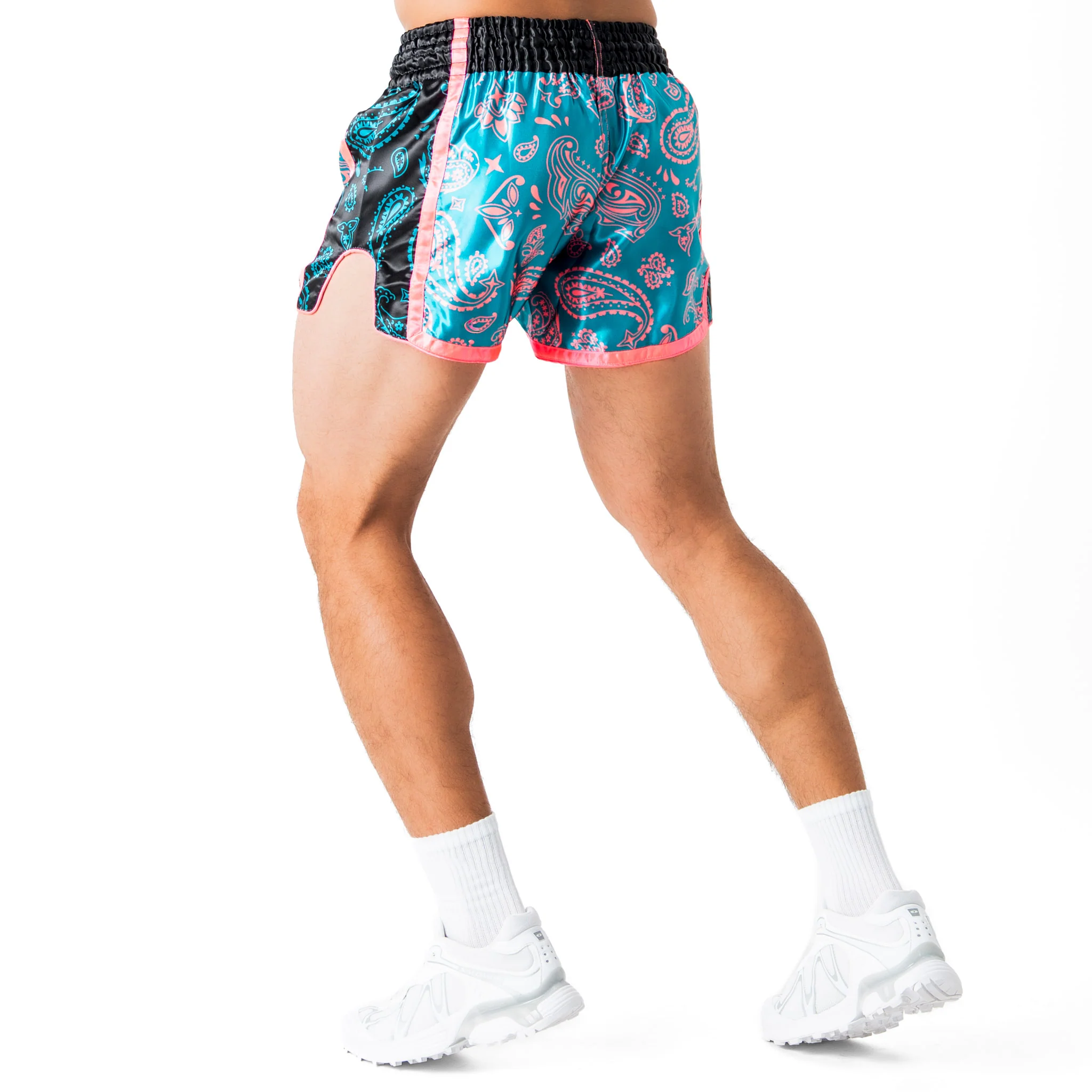 BANDANA FIGHT SHORTS - WATERMELON - Image 4
