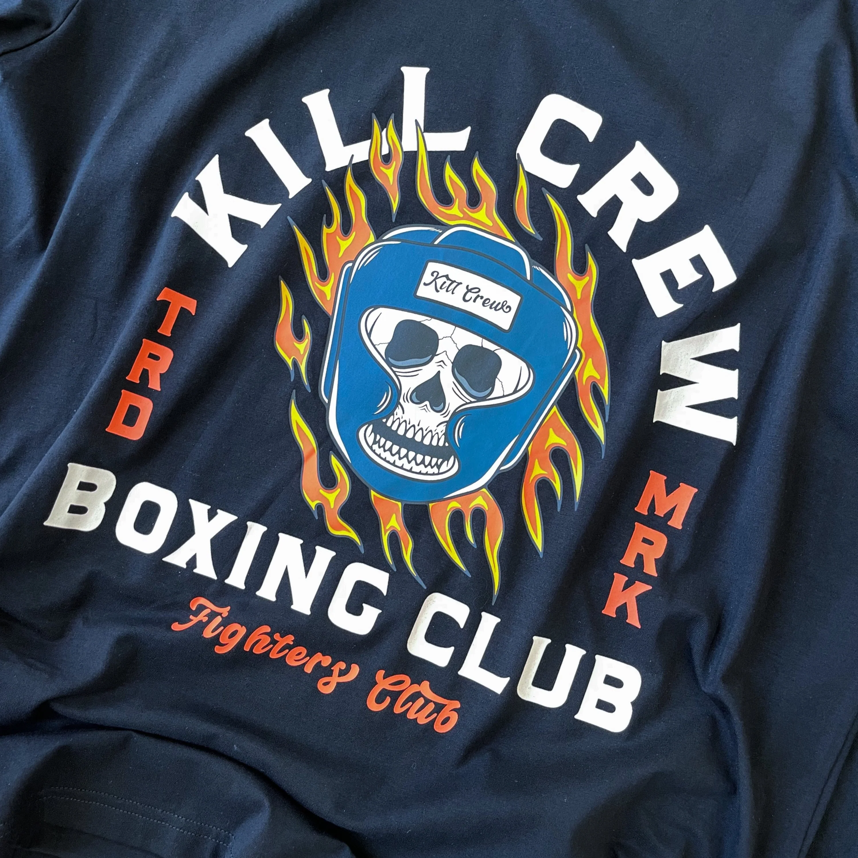 BOXING FLAME T-SHIRT - BLACK - Image 2