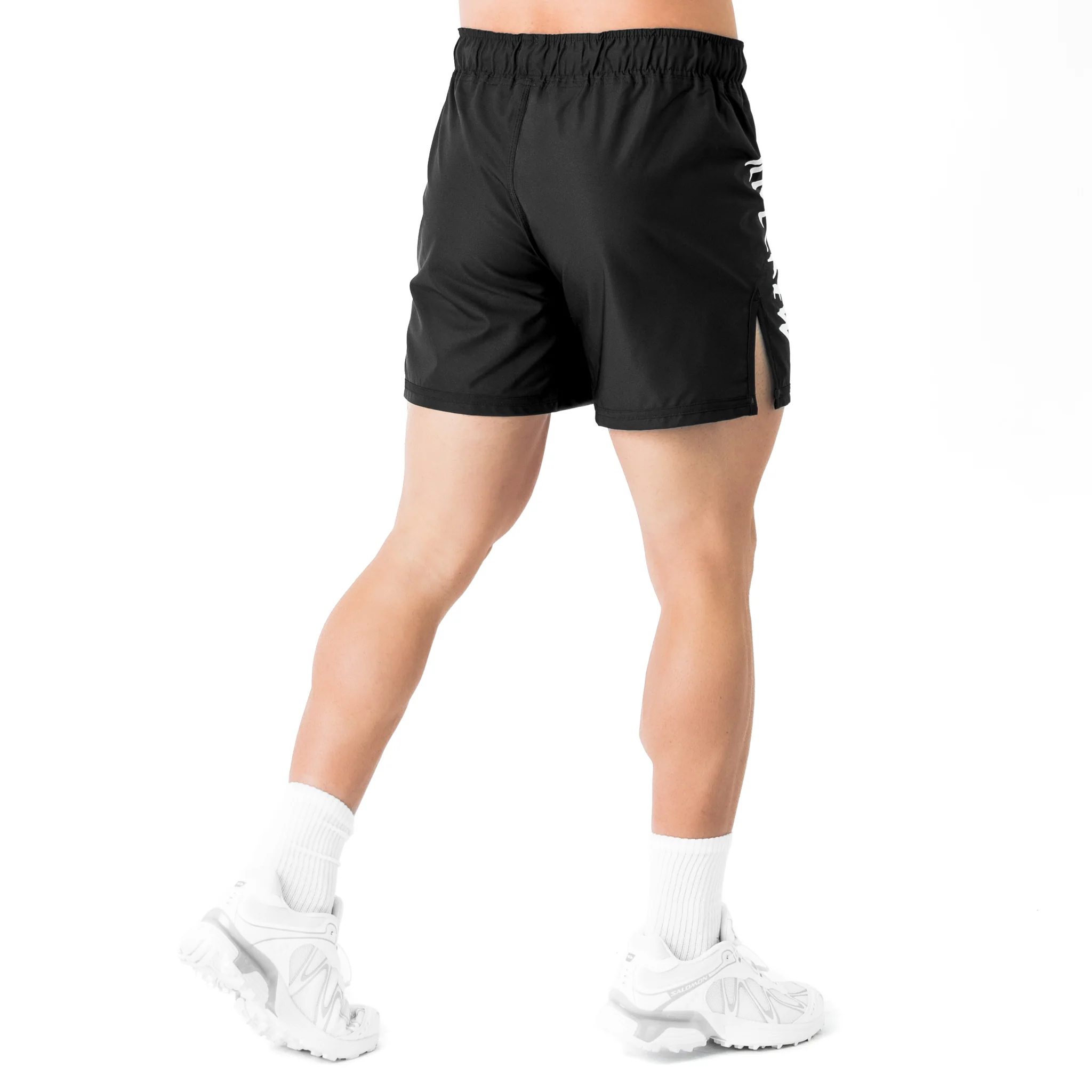BSEM FIGHT SHORTS (THAI CUT) - BLACK - Image 4