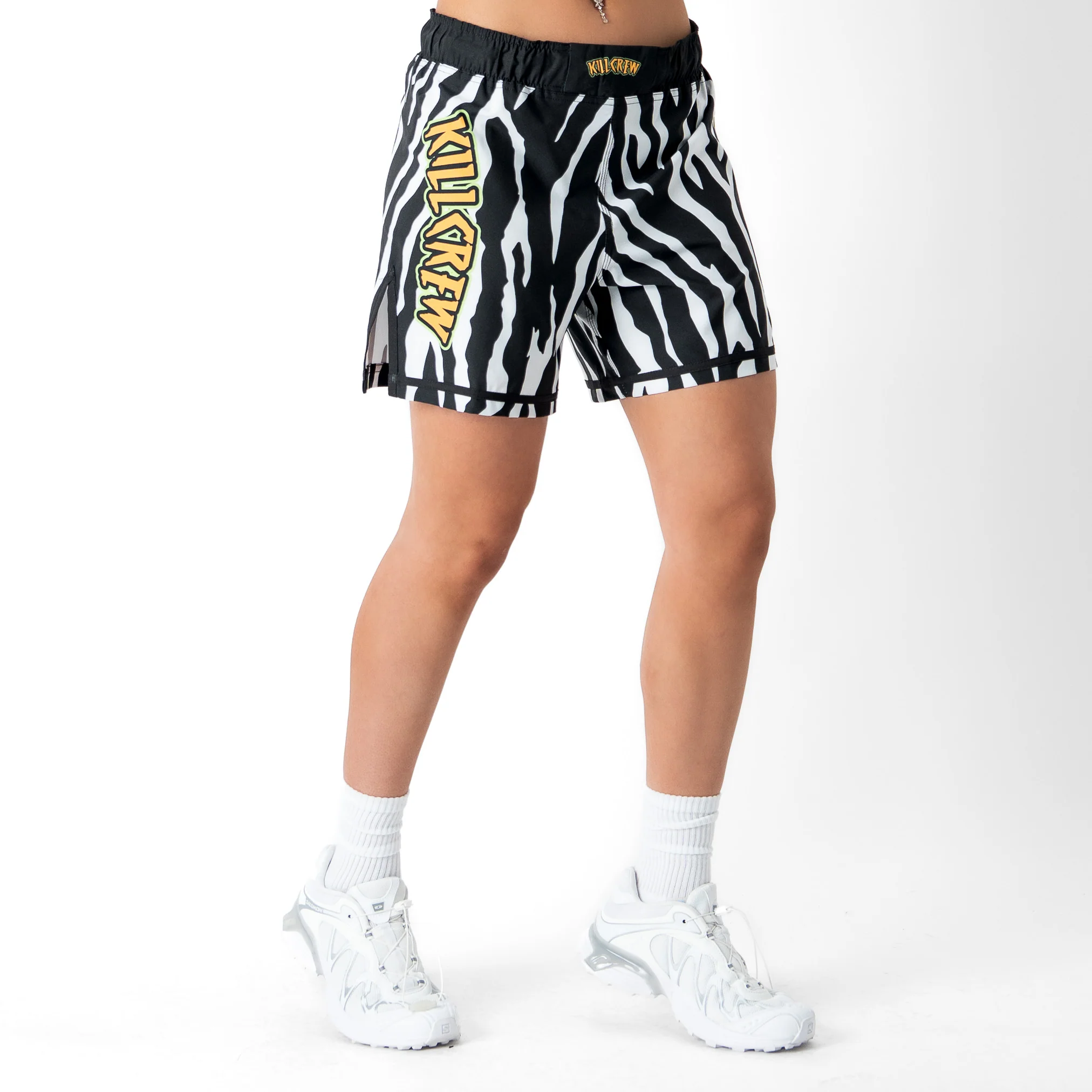 BSEM FIGHT SHORTS (THAI CUT) - ZEBRA - Image 5