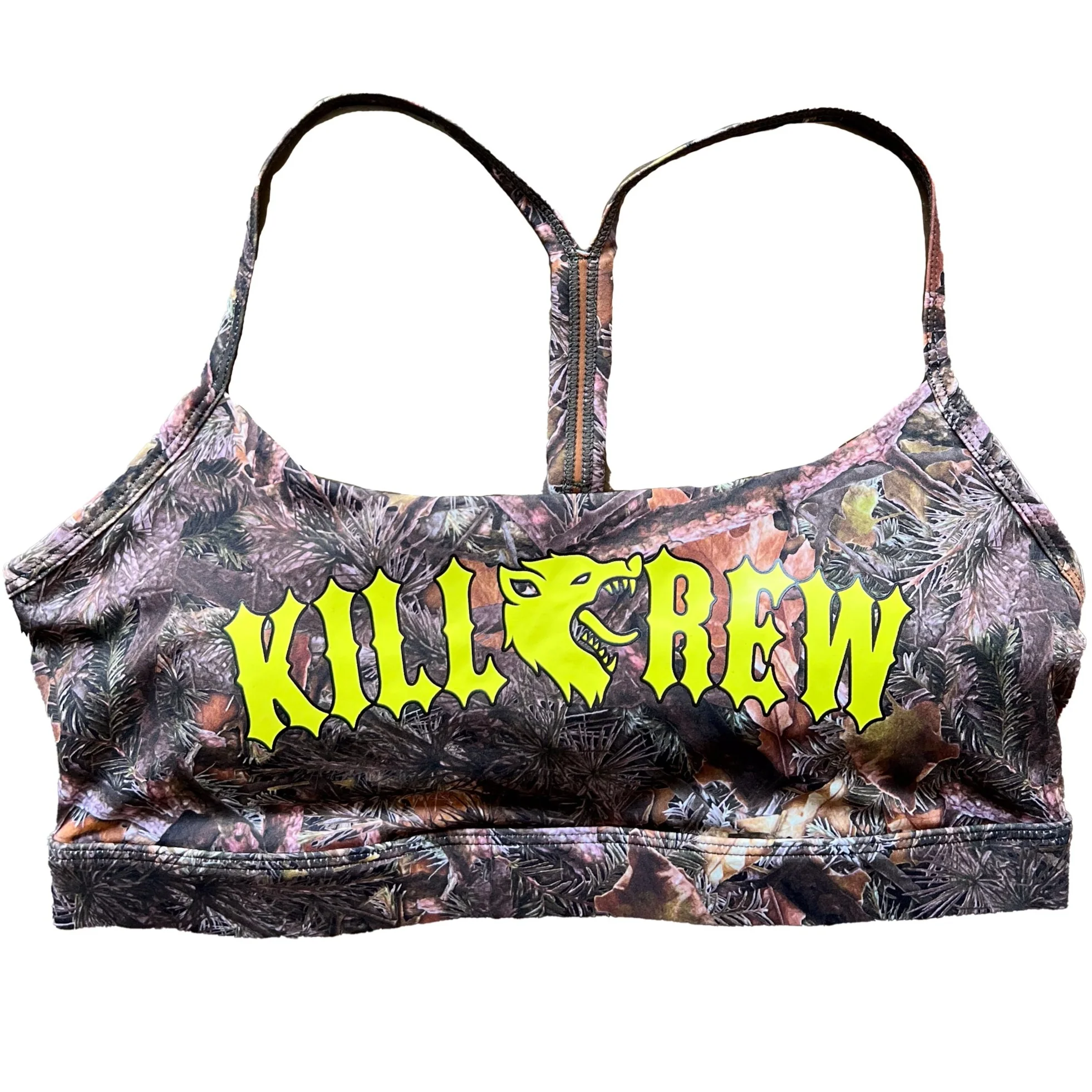 CLASSIC SPORTS BRA - CAMO / GREEN - Image 3