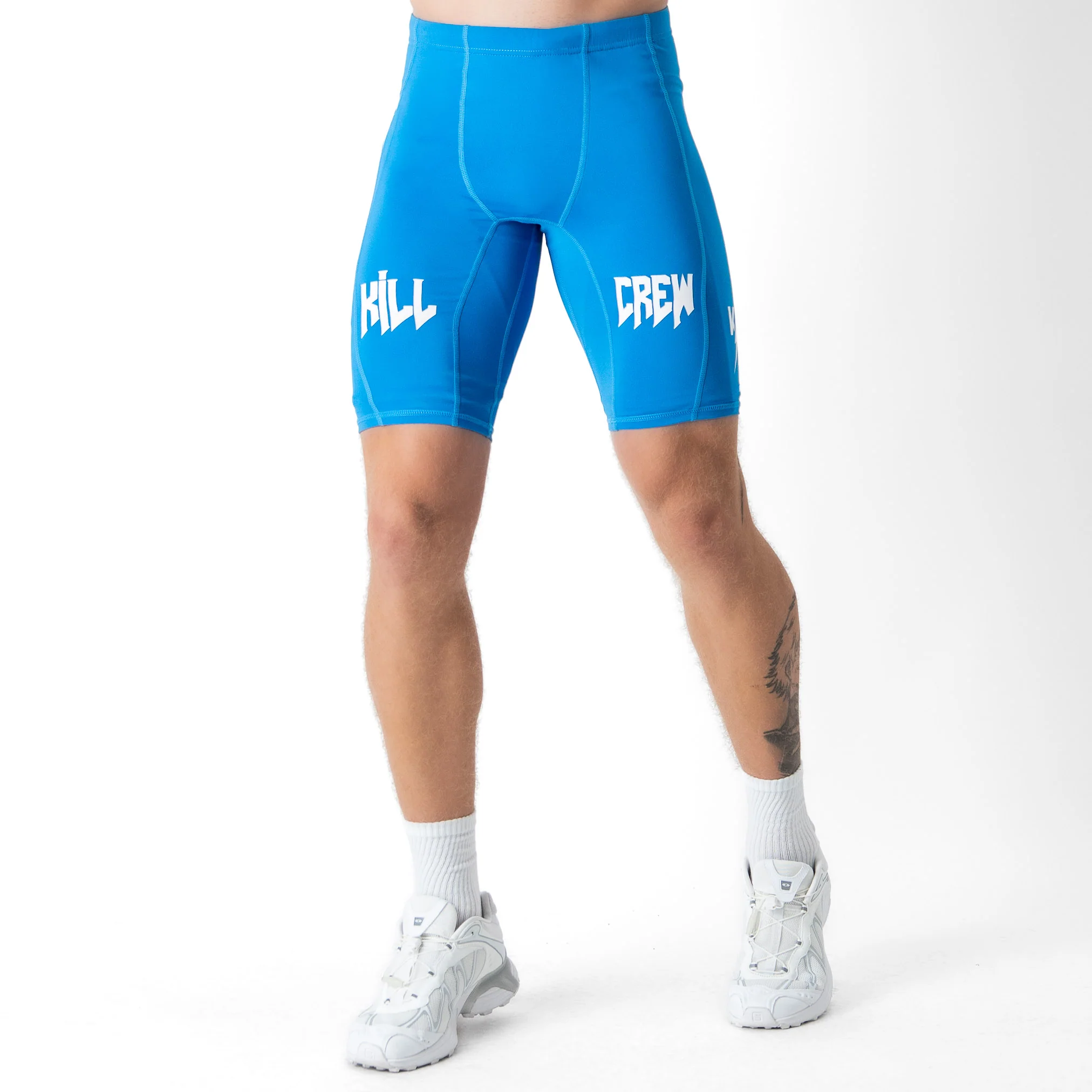 TIRADE TECH COMPRESSION SHORTS - BLUE - Image 3