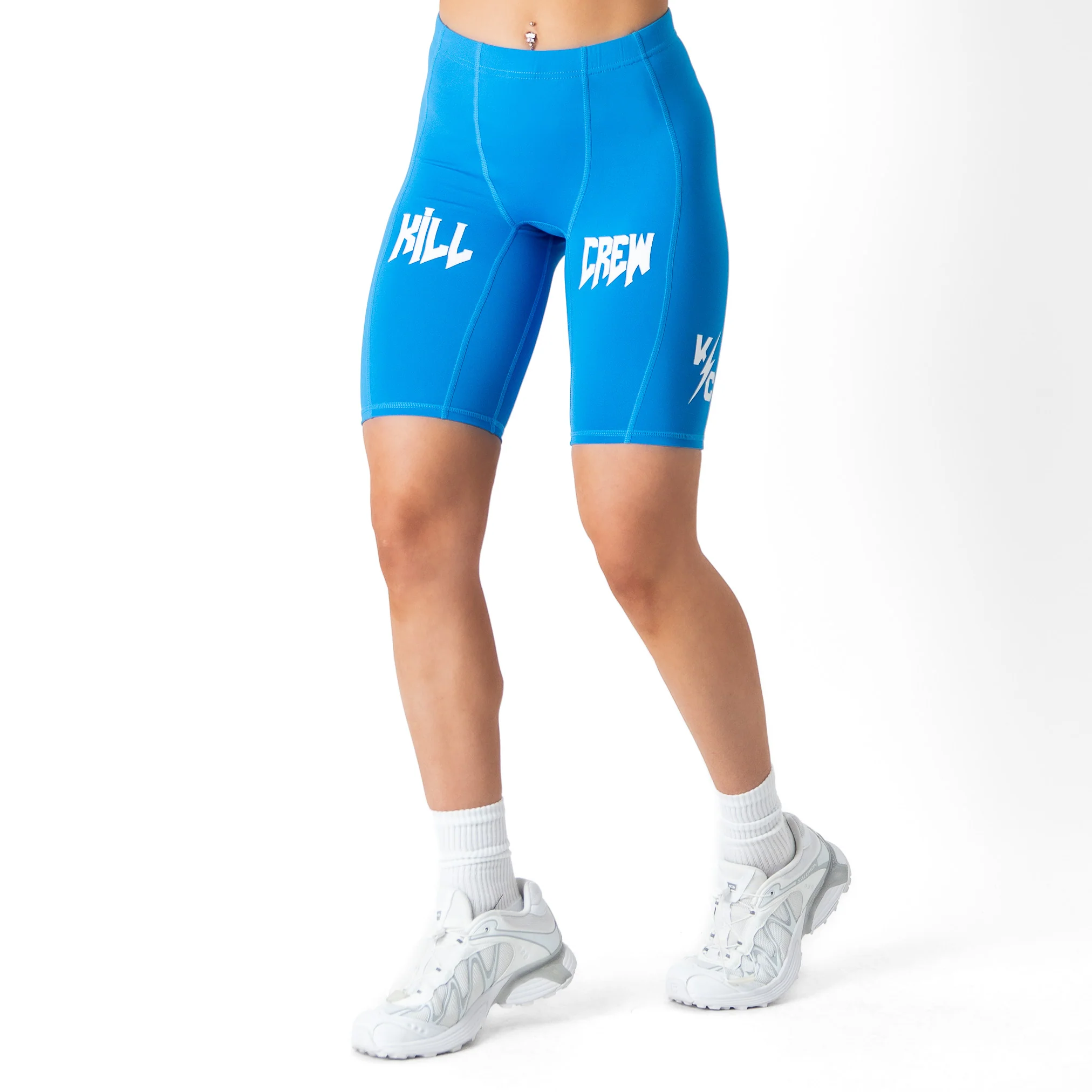 TIRADE TECH COMPRESSION SHORTS - BLUE - Image 5