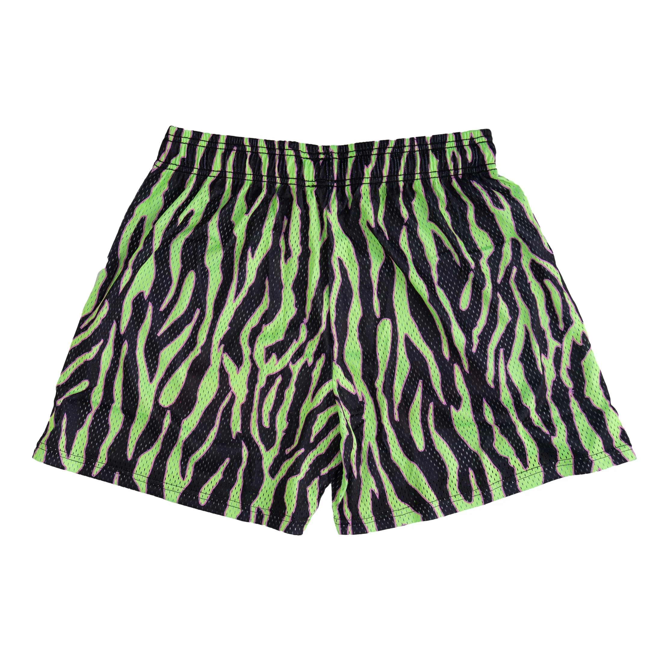 VENTED MESH SHORTS ALIEN - GREEN - Image 7