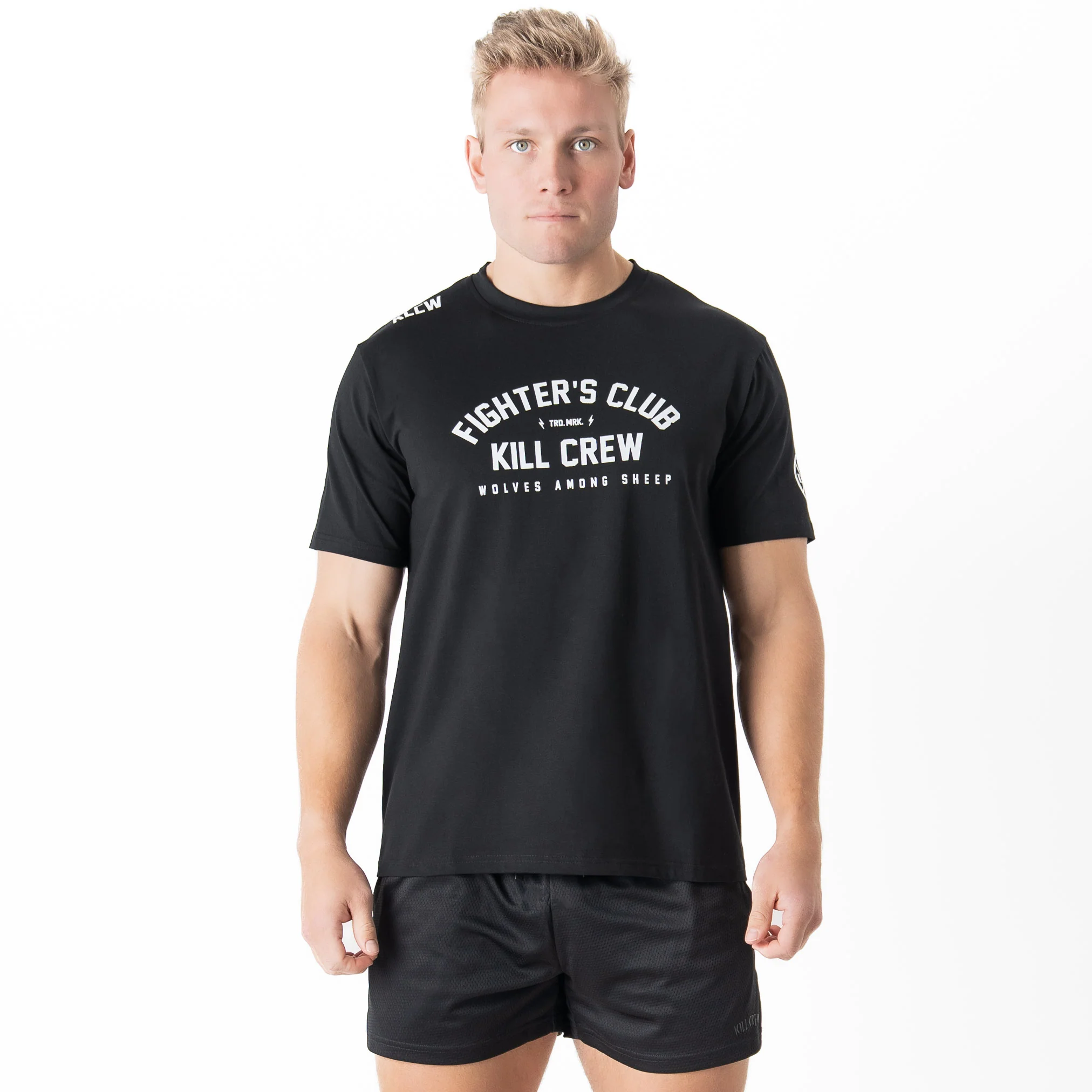 FIGHTER'S CLUB T-SHIRT - BLACK - Image 3