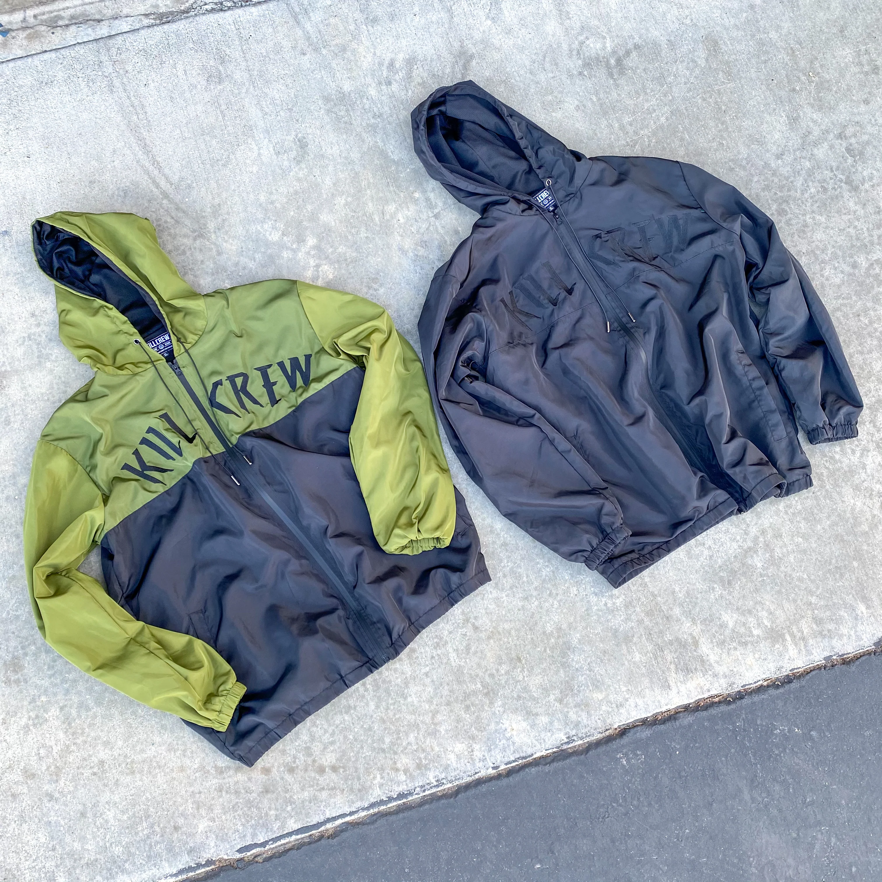 KILL CREW WINDBREAKER - OLIVE - Image 3