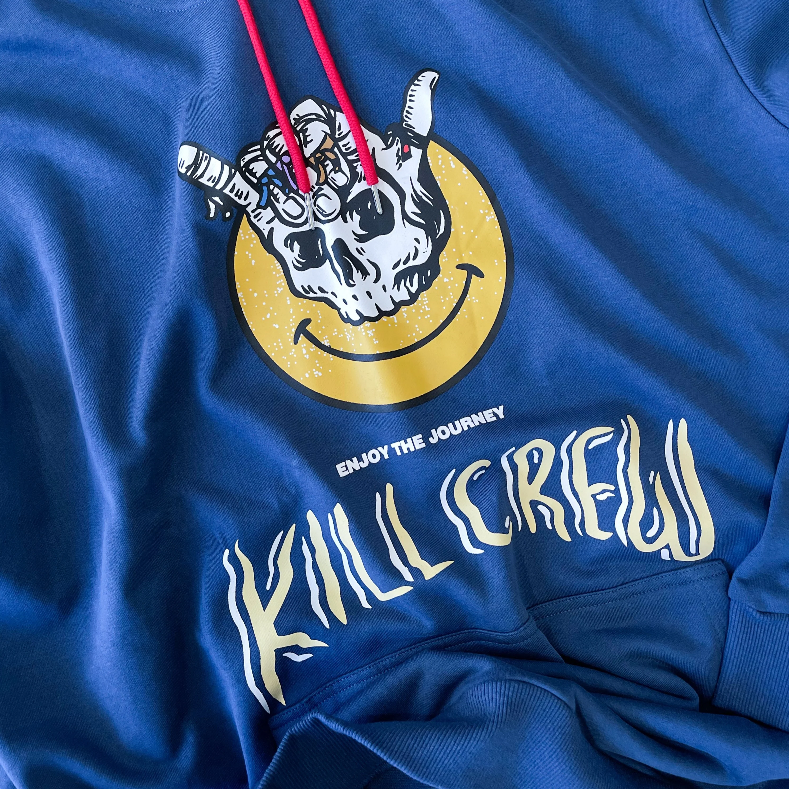 ENJOY THE JOURNEY HOODIE - NAVY - Image 3