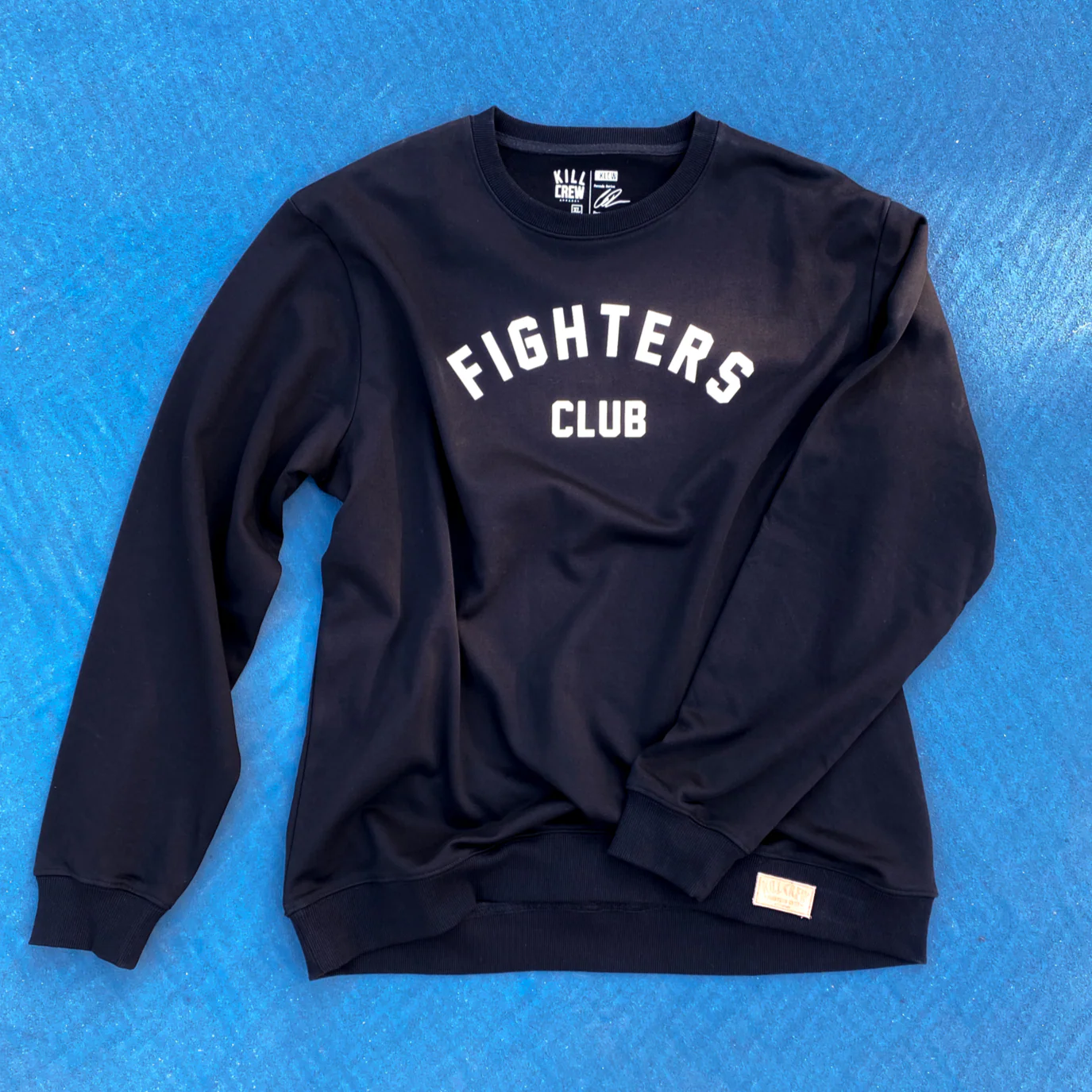 FIGHTER'S CLUB CREW NECK - BLACK - Image 3