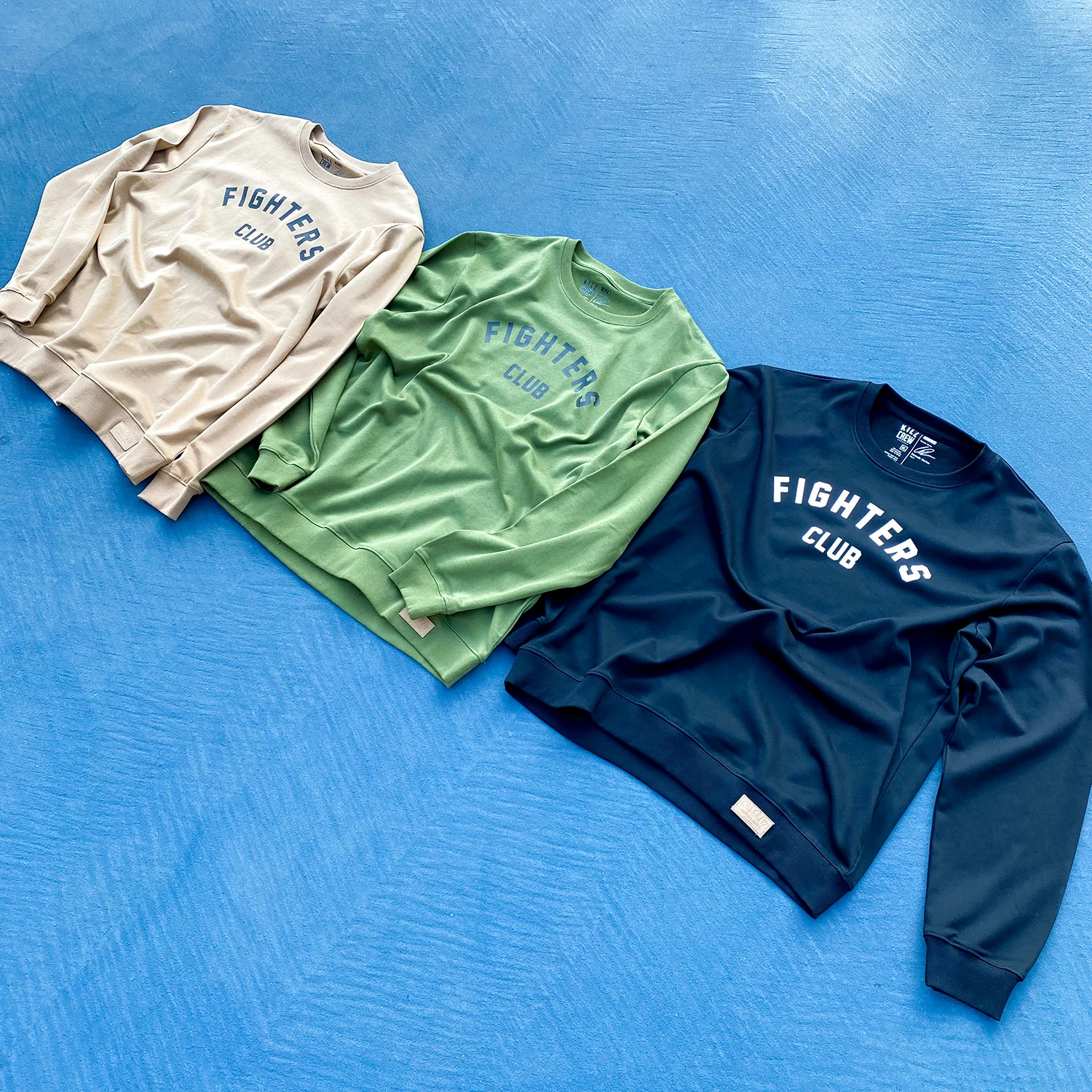 FIGHTER'S CLUB CREW NECK - BLACK - Image 4