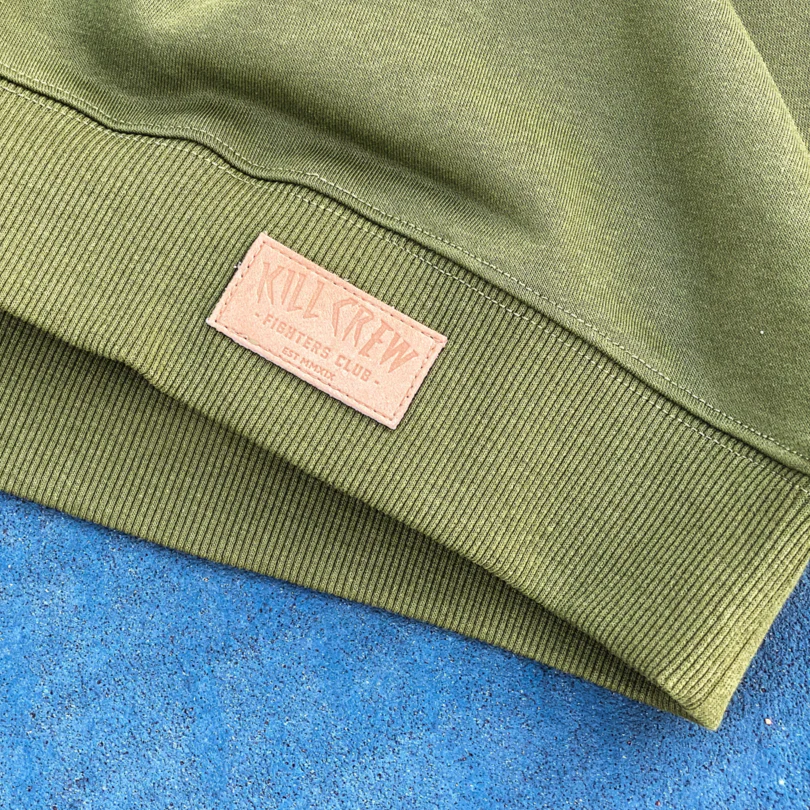 FIGHTER'S CLUB CREW NECK - BLACK - Image 5