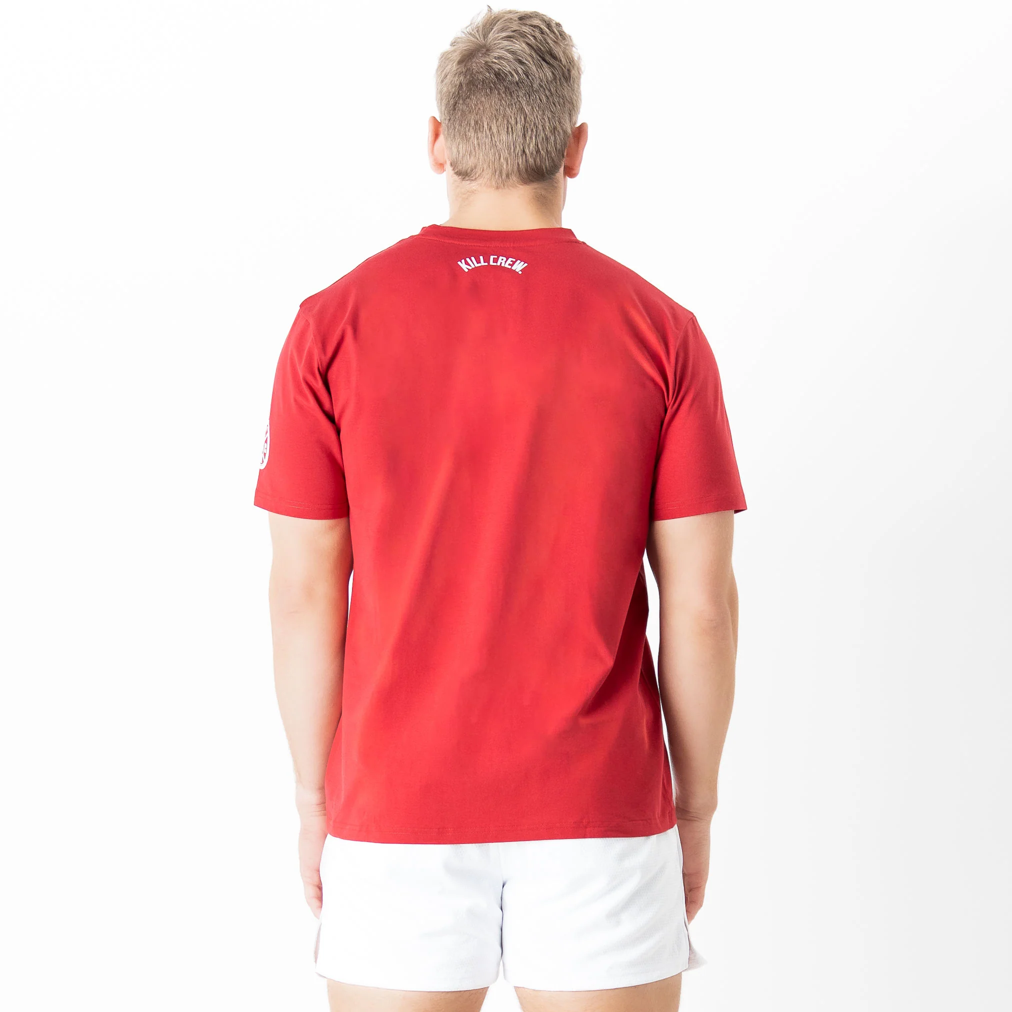 FIGHTER'S CLUB T-SHIRT - MAROON - Image 4
