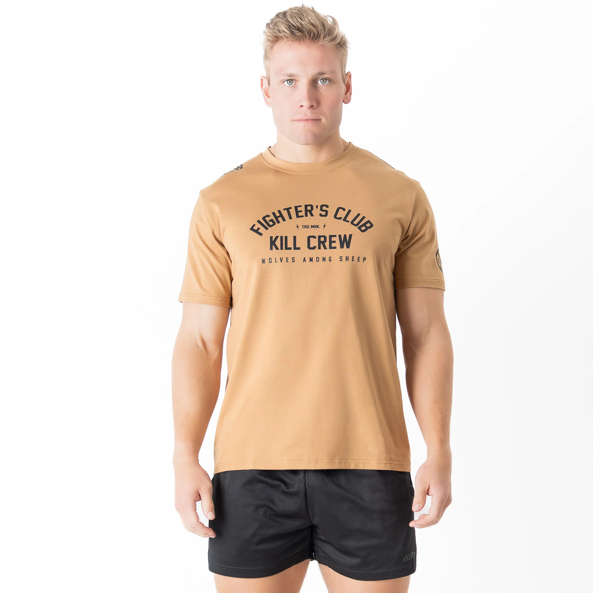 FIGHTER'S CLUB T-SHIRT - SAND - Image 3
