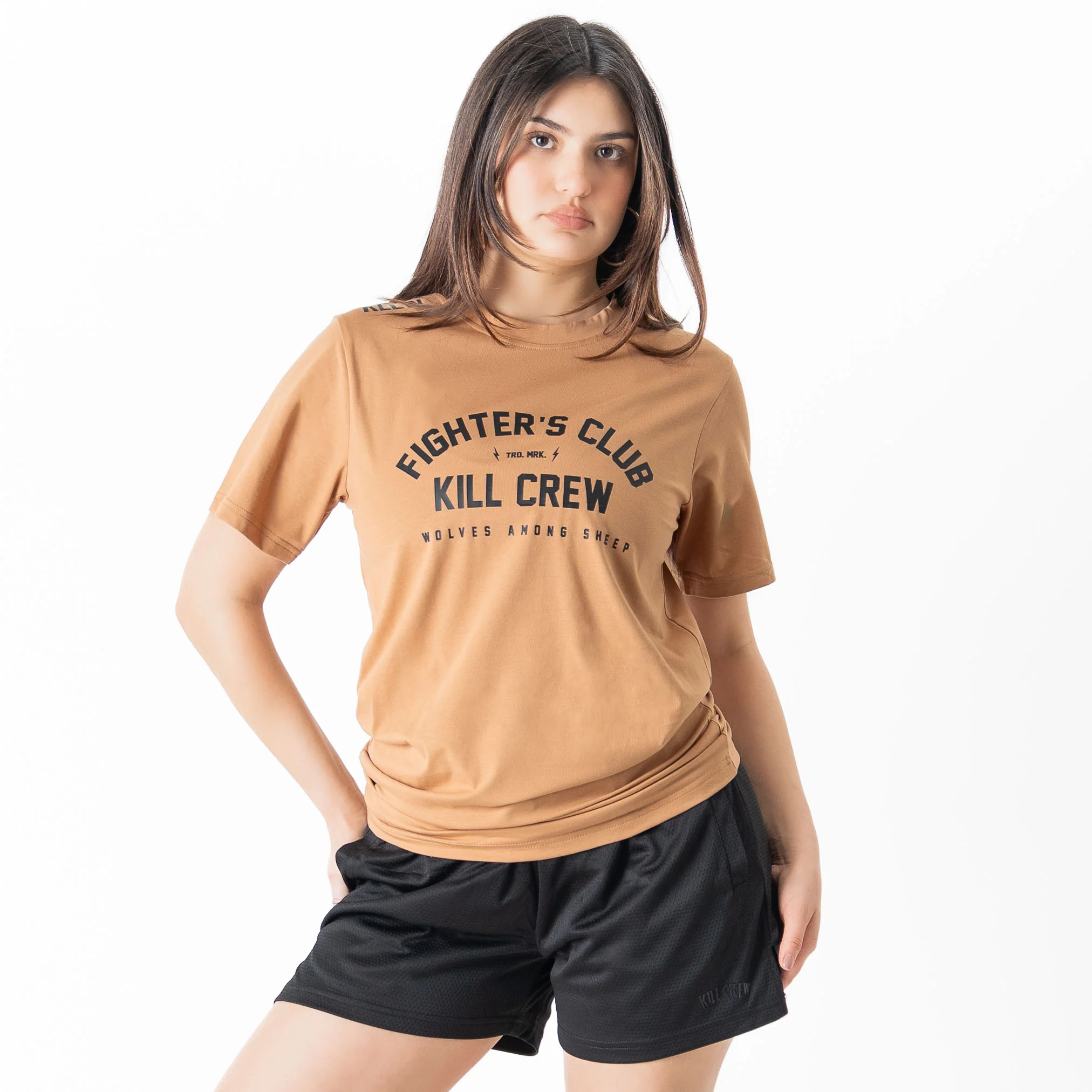 FIGHTER'S CLUB T-SHIRT - SAND - Image 5