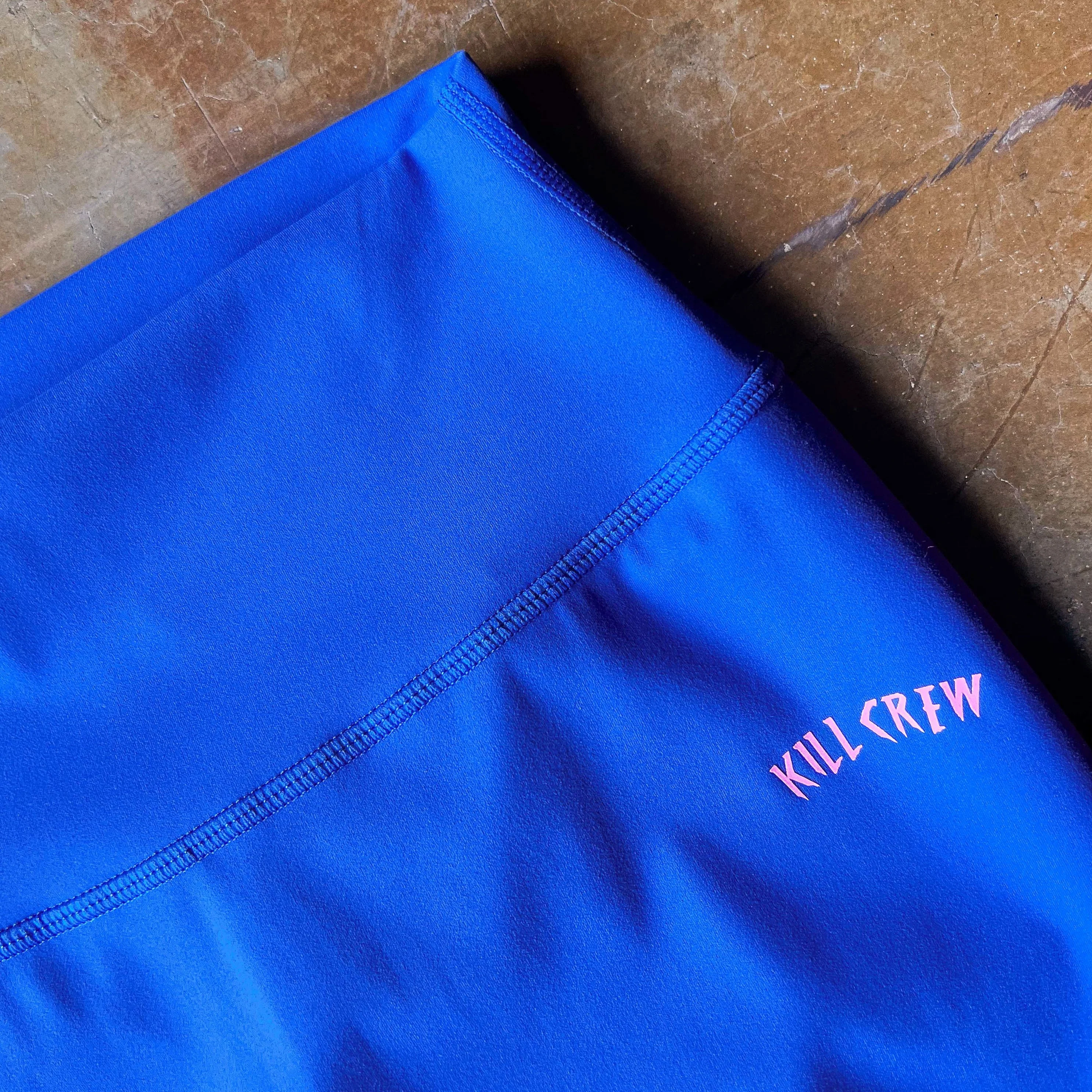 FLAME LEGGINGS - BLUE / PINK - Image 6