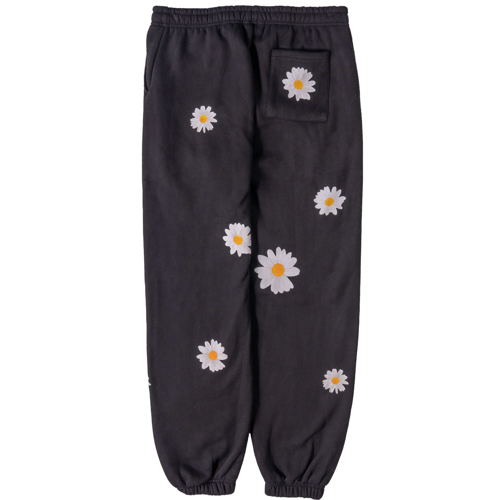 OVERSIZED LUX "DAISY" SWEATPANTS - BLACK - Image 2