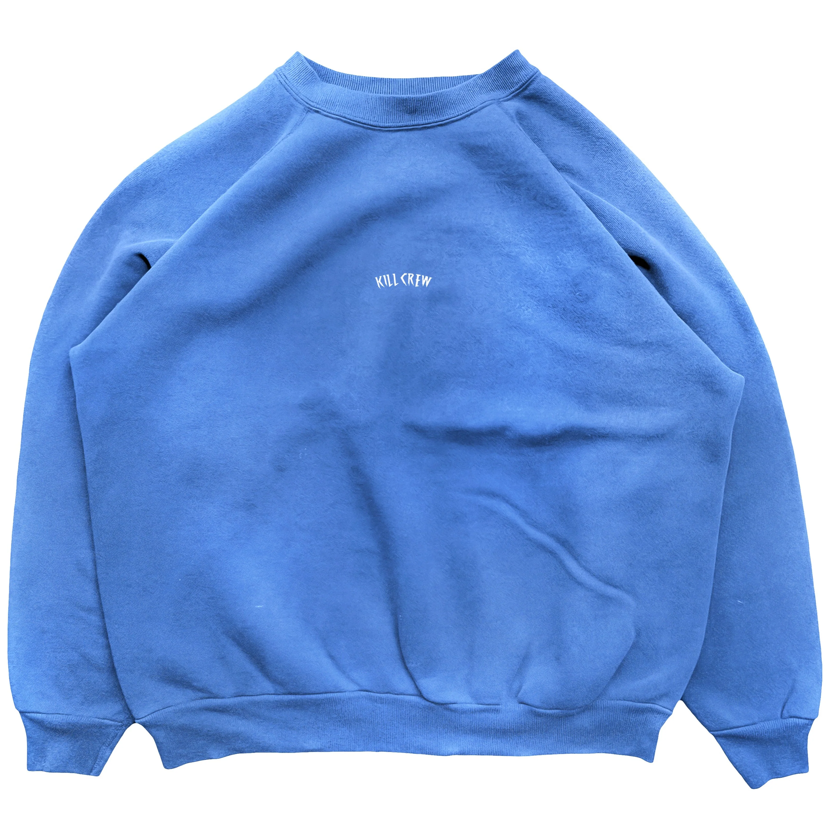 OVERSIZED LUX "SIMPLE" CREWNECK - BLUE