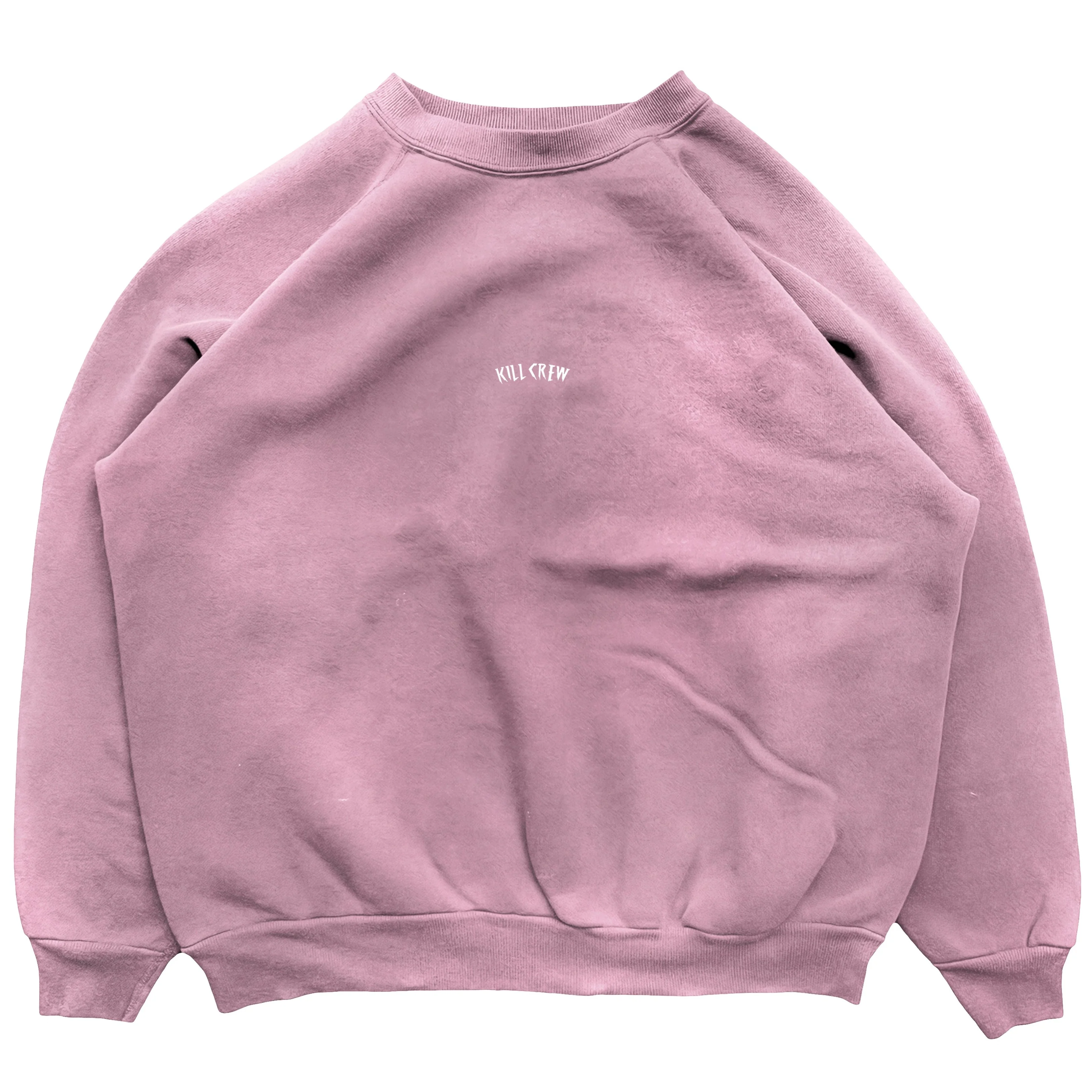 OVERSIZED LUX "SIMPLE" CREWNECK - ROSÉ