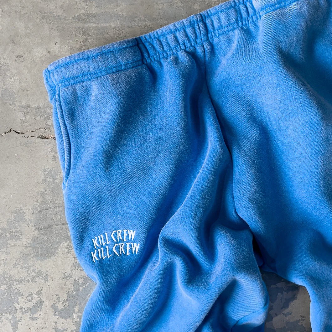 HEAVYWEIGHT LUX "SIMPLE" SWEATPANTS - BLUE - Image 3