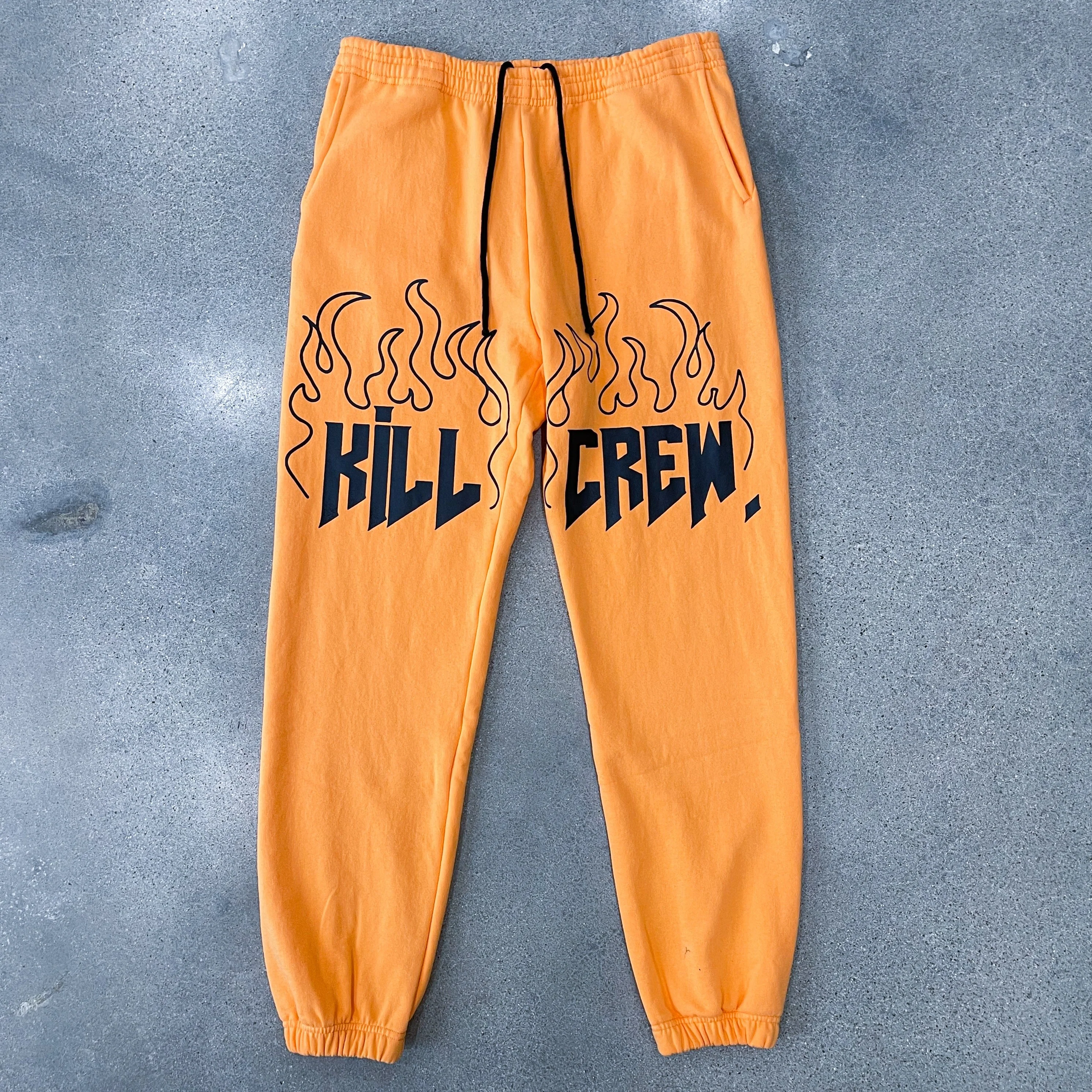 HEAVYWEIGHT LUX SWEATPANTS FLAME - ORANGE - Image 2