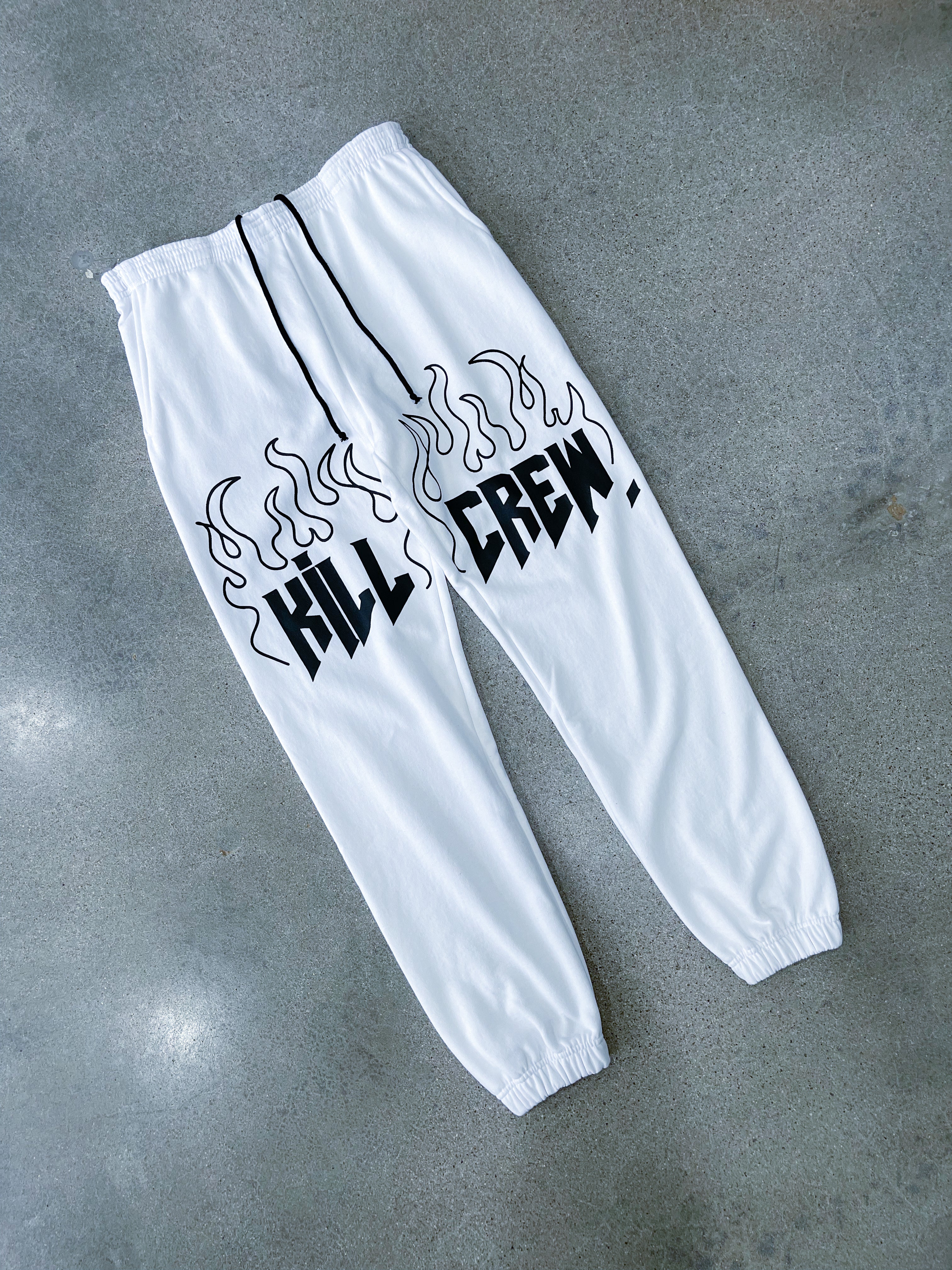 HEAVYWEIGHT LUX SWEATPANTS FLAME - WHITE - Image 2