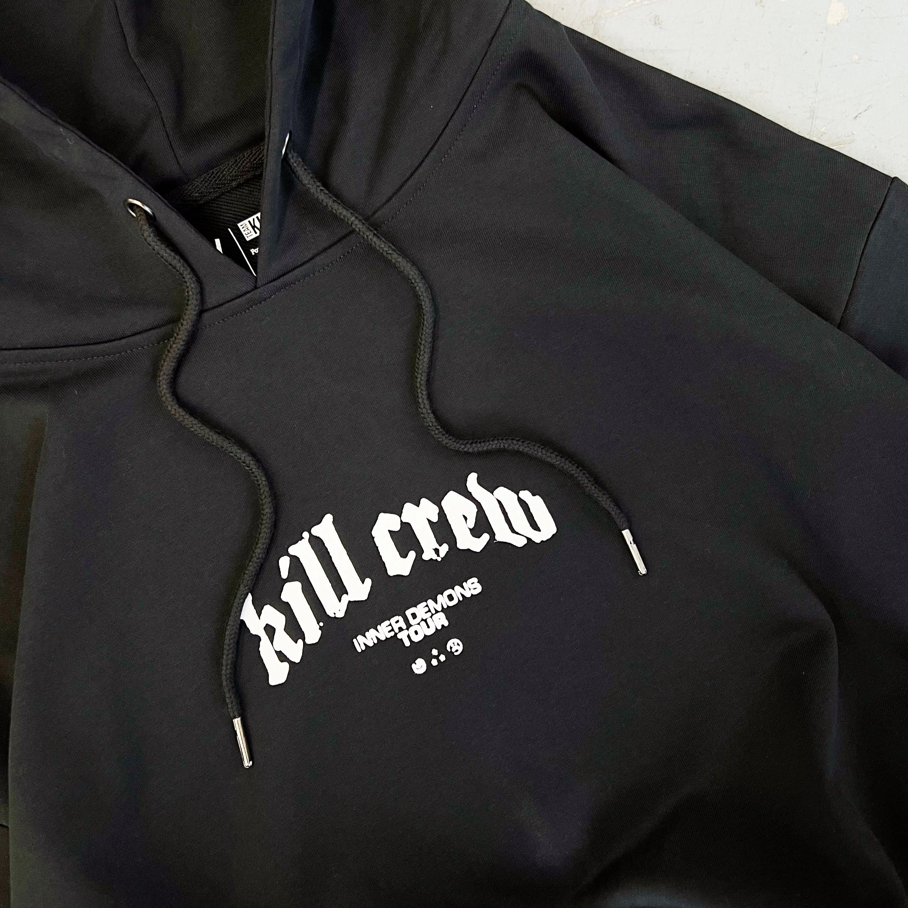 INNER DEMONS TOUR HOODIE - BLACK / WHITE - Image 3