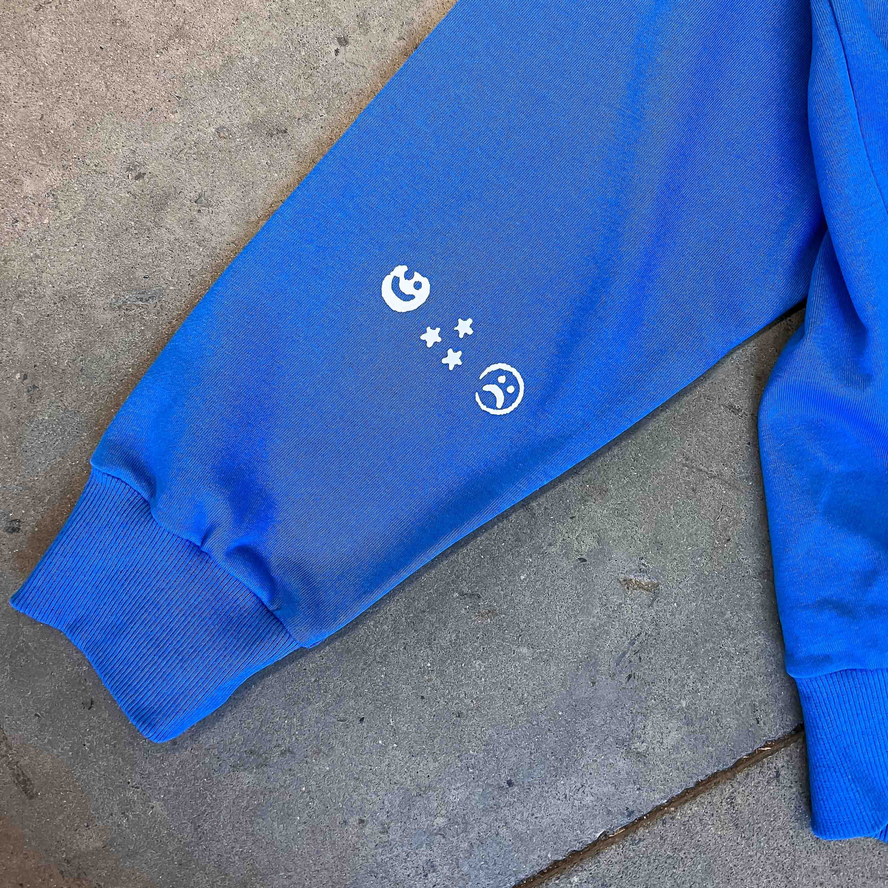 INNER DEMONS TOUR HOODIE - BLUE / WHITE - Image 5