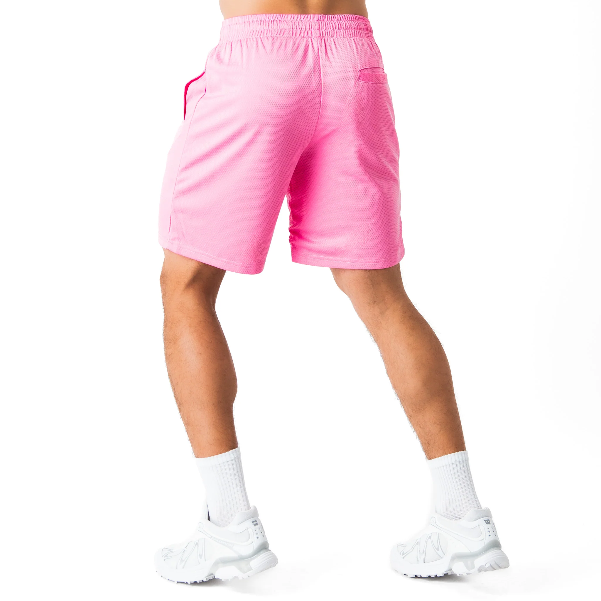 RELAXED CUT SHORTS CLASSIC - PINK / WHITE - Image 4
