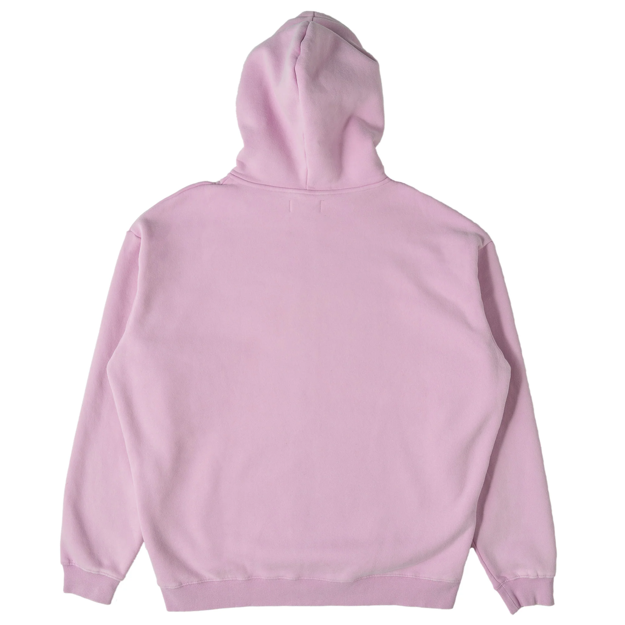 OVERSIZED LUX KILL CREW ZIP UP - PINK / WHITE - Image 2