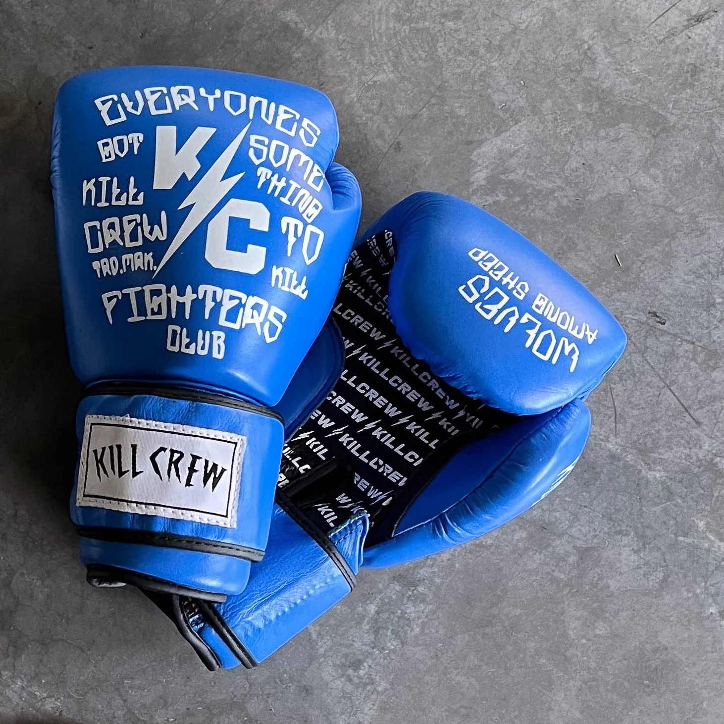 KILL CREW BOXING GLOVES - BLUE - Image 2