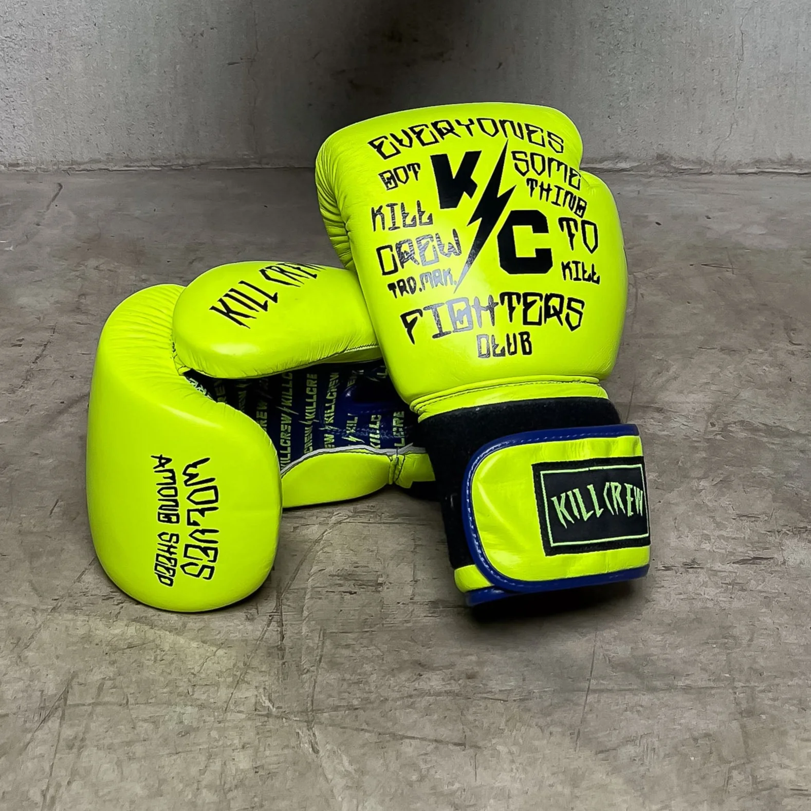 KILL CREW BOXING GLOVES - YELLOW - Image 2