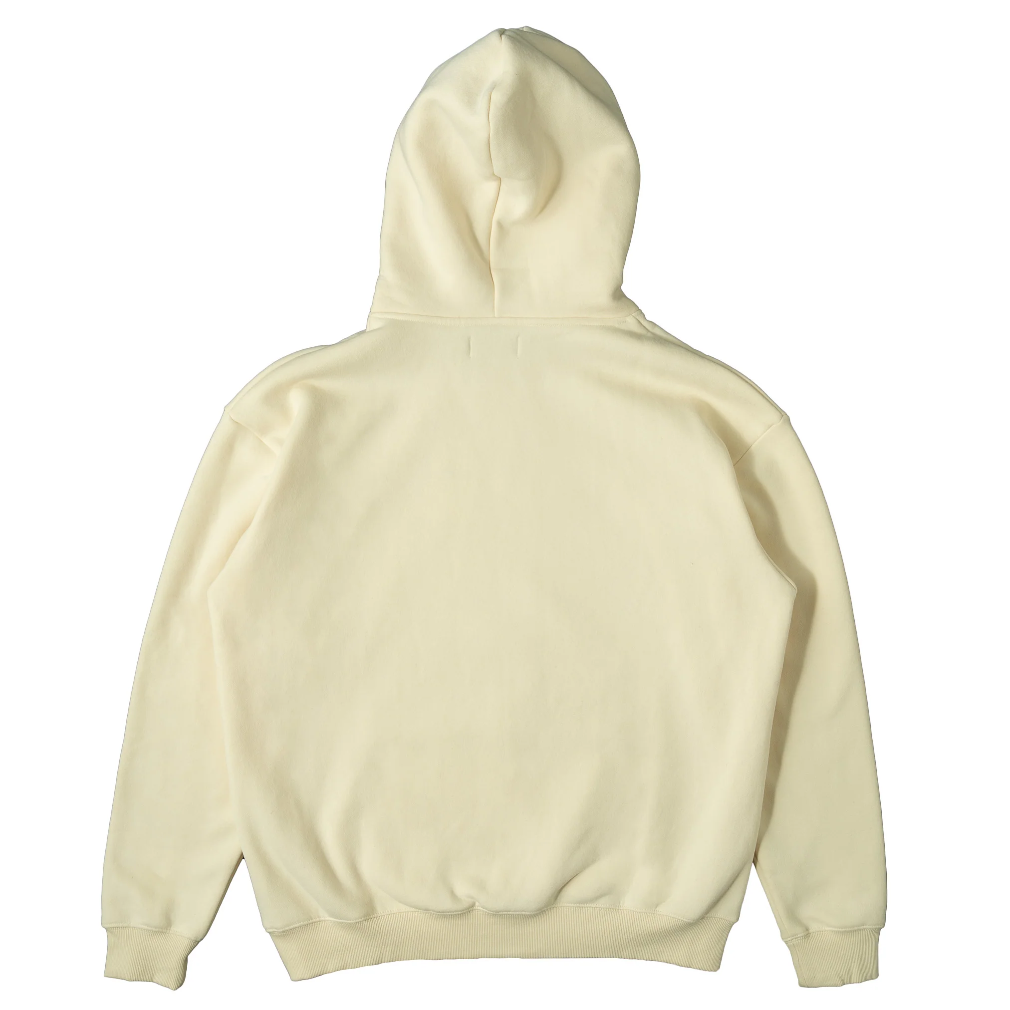 OVERSIZED LUX "PSYCHOTIC CLOWN" HOODIE - CREAM - Image 2