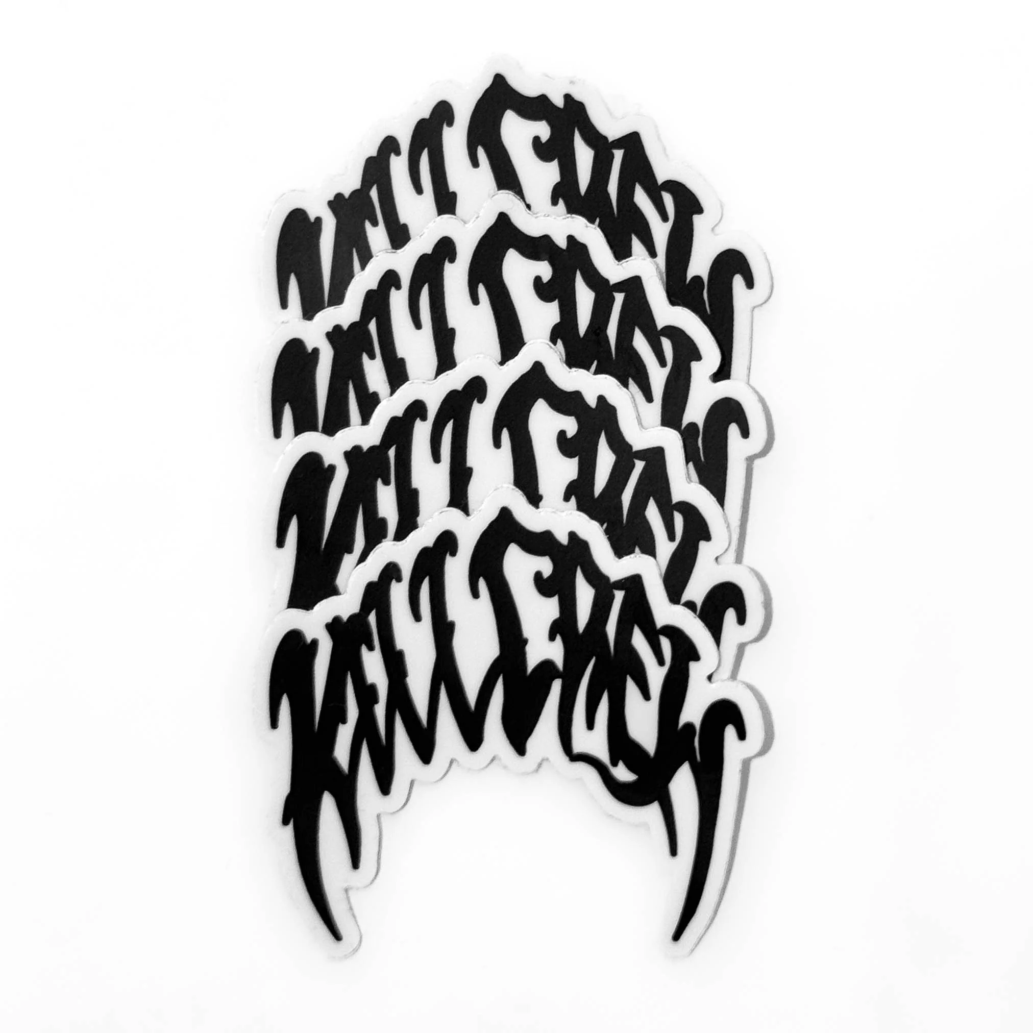 CLASSIC STICKER - BLACK / WHITE - Image 2