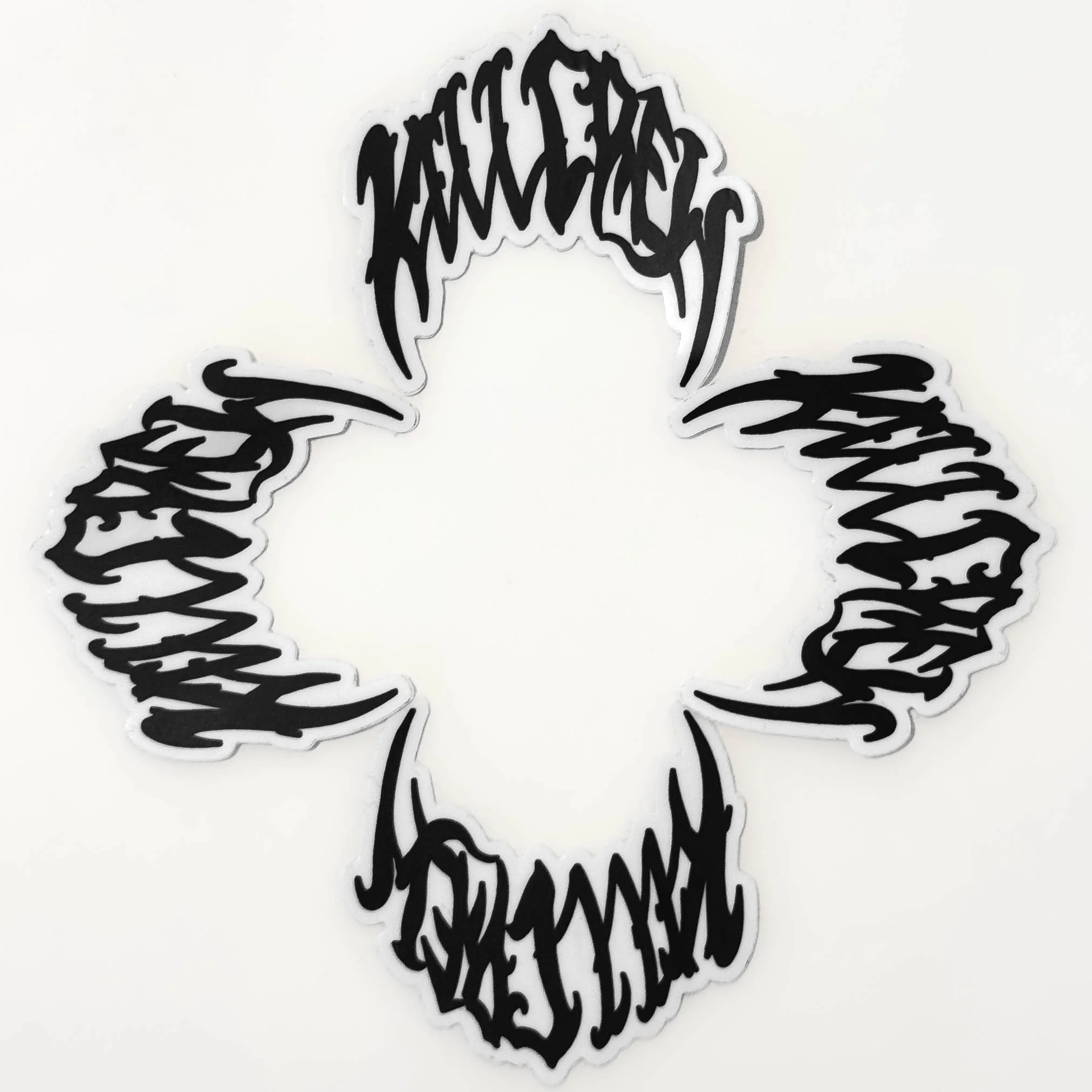 CLASSIC STICKER - BLACK / WHITE - Image 3