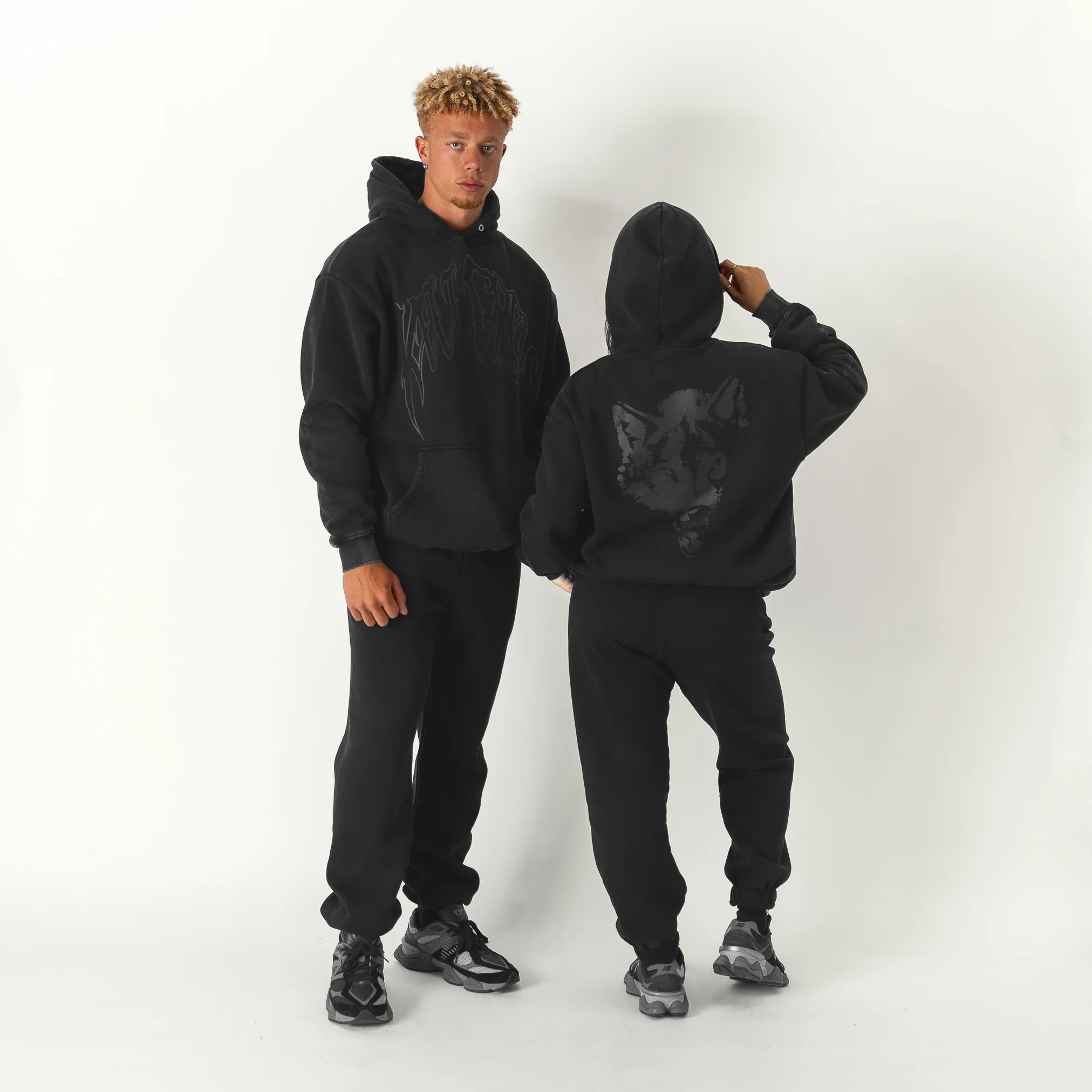 KILL CREW OVERSIZED LUX HOODIE - BLACKOUT - Image 2