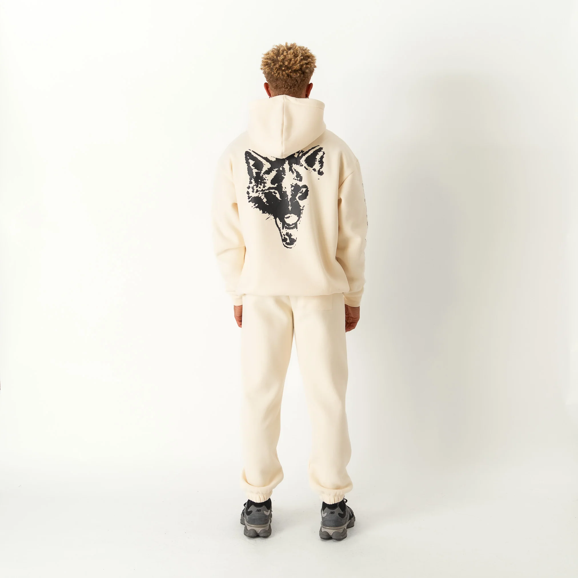 KILL CREW OVERSIZED LUX HOODIE - CREAM - Image 3