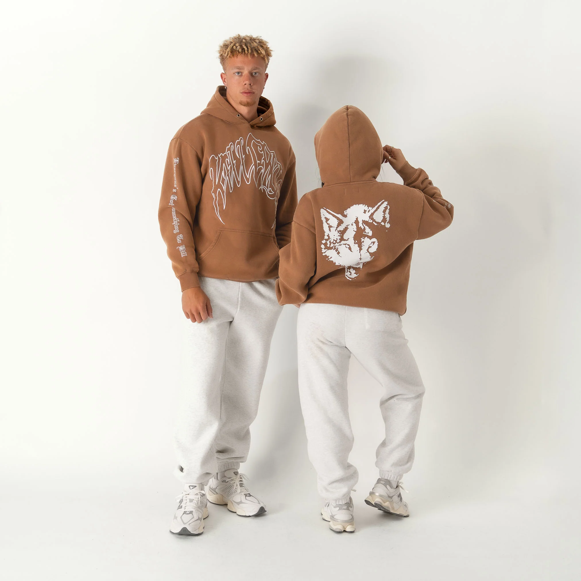 KILL CREW OVERSIZED LUX HOODIE - SAND - Image 2