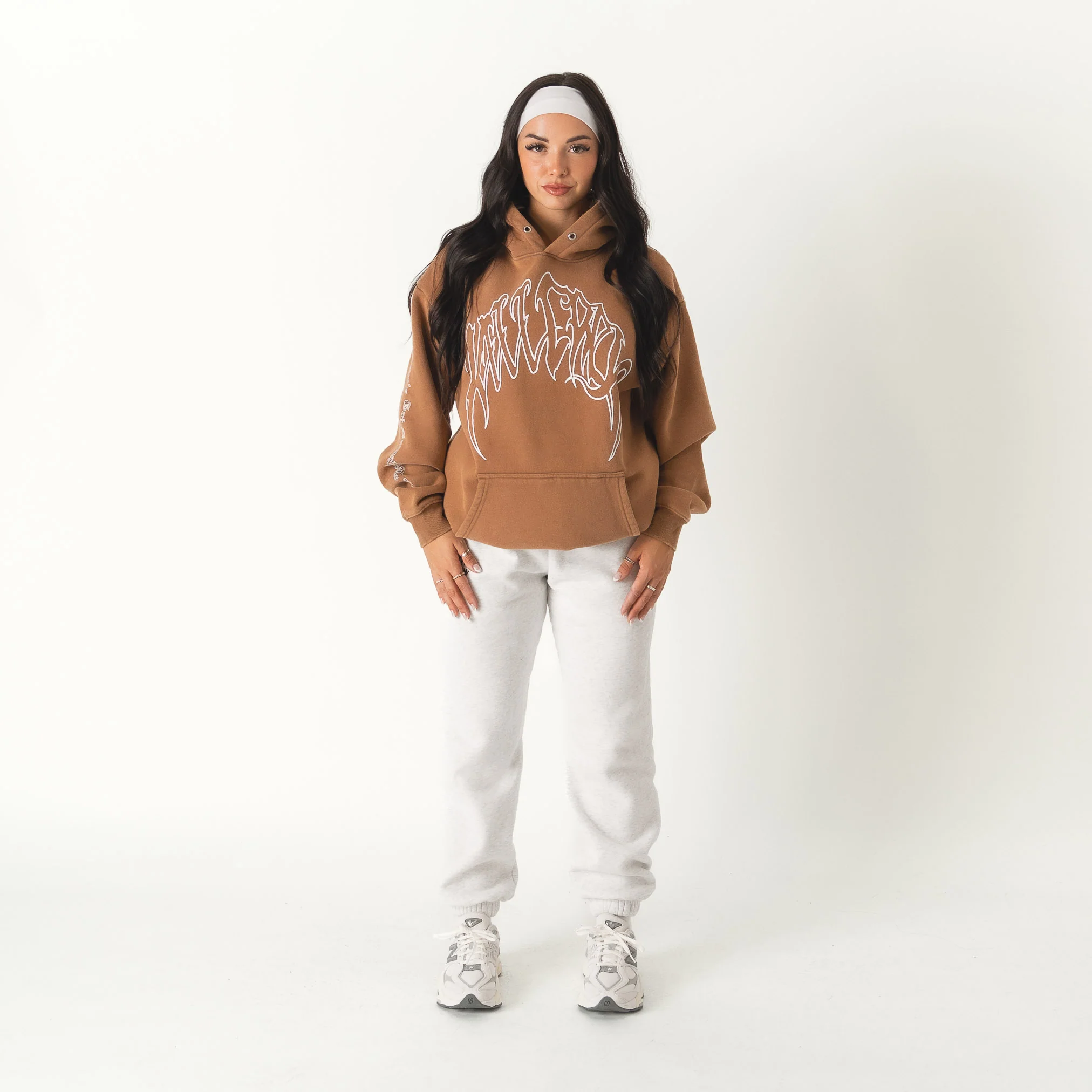 KILL CREW OVERSIZED LUX HOODIE - SAND - Image 4