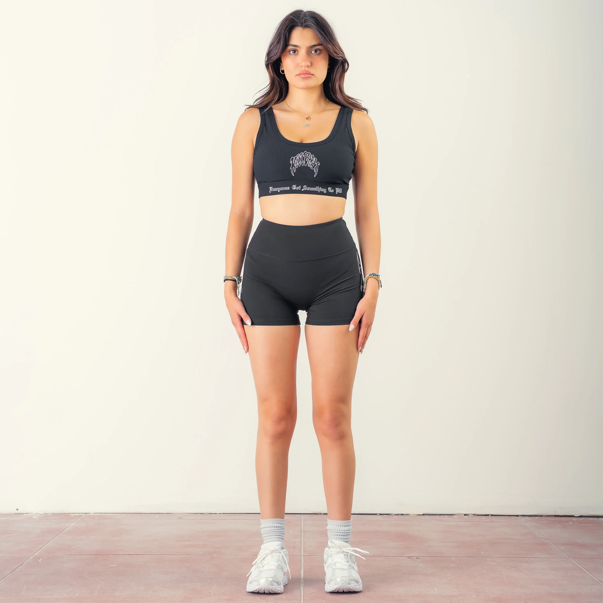 KILL CREW RIBBED SPORTS BRA - BLACK - Image 3