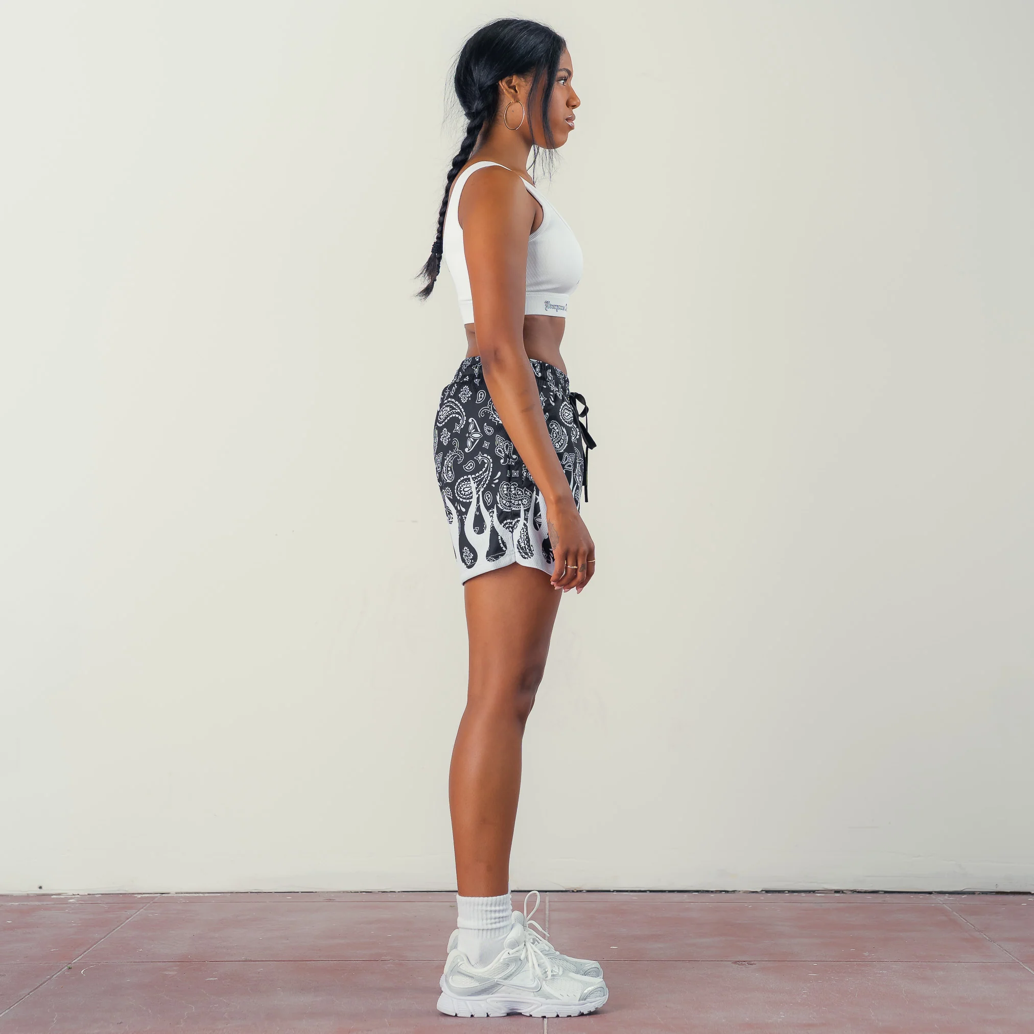 KILL CREW RIBBED SPORTS BRA - WHITE - Image 4