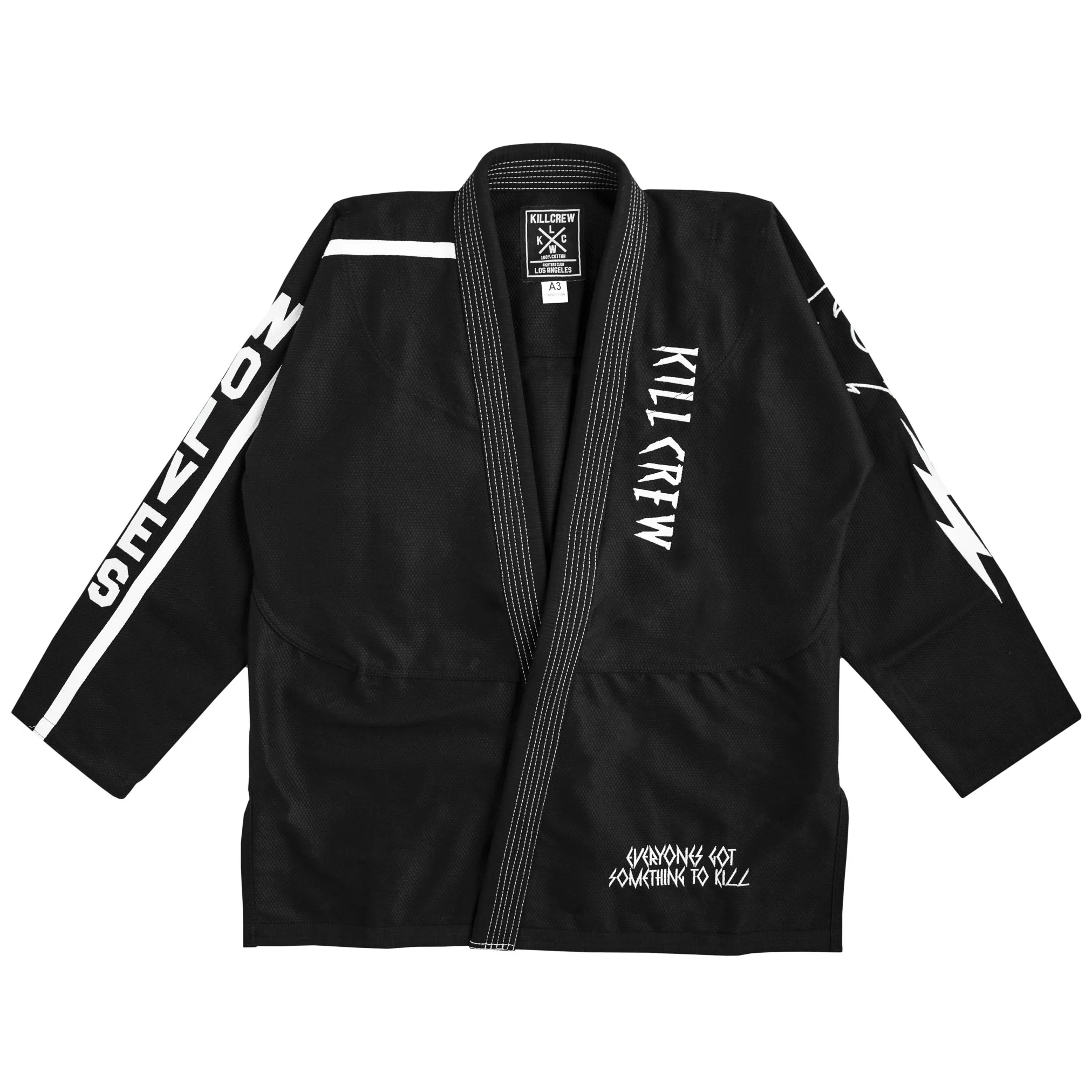 KILL CREW WOLF GI TOP - BLACK - Image 2