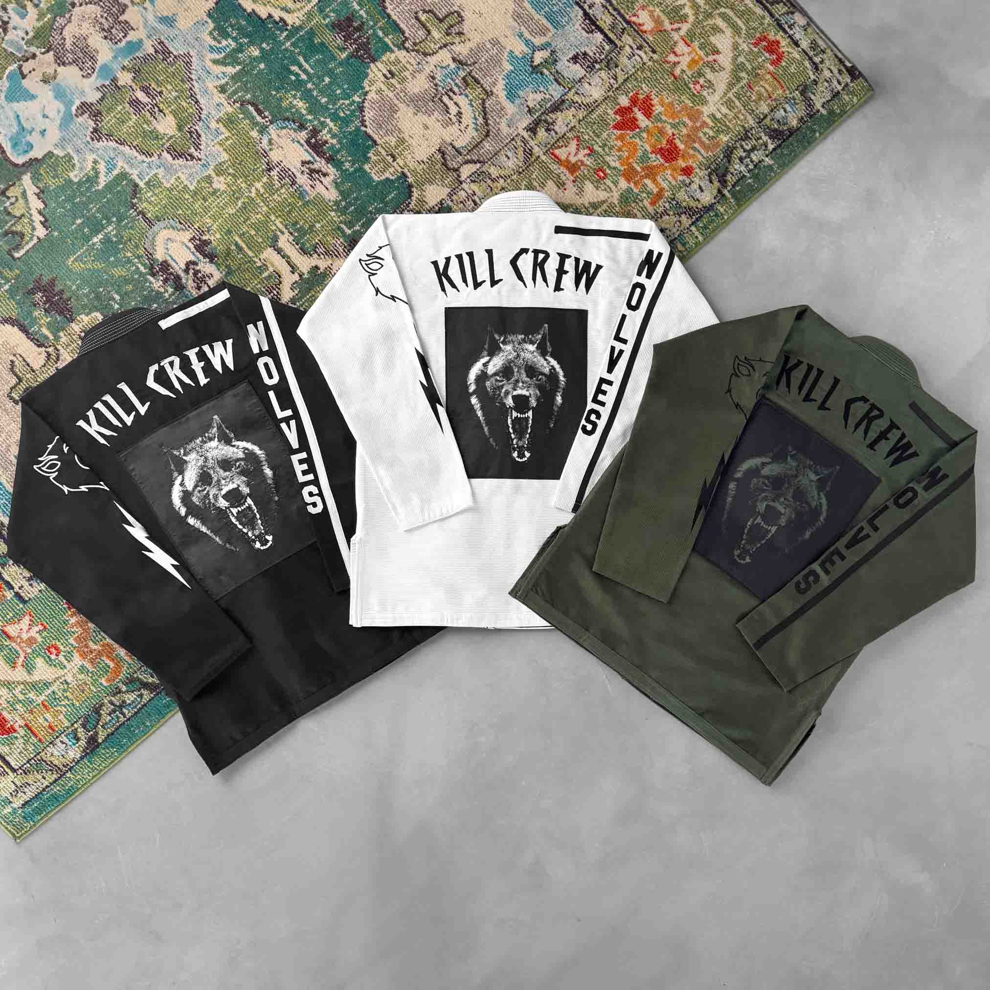 KILL CREW WOLF GI TOP - WHITE - Image 7