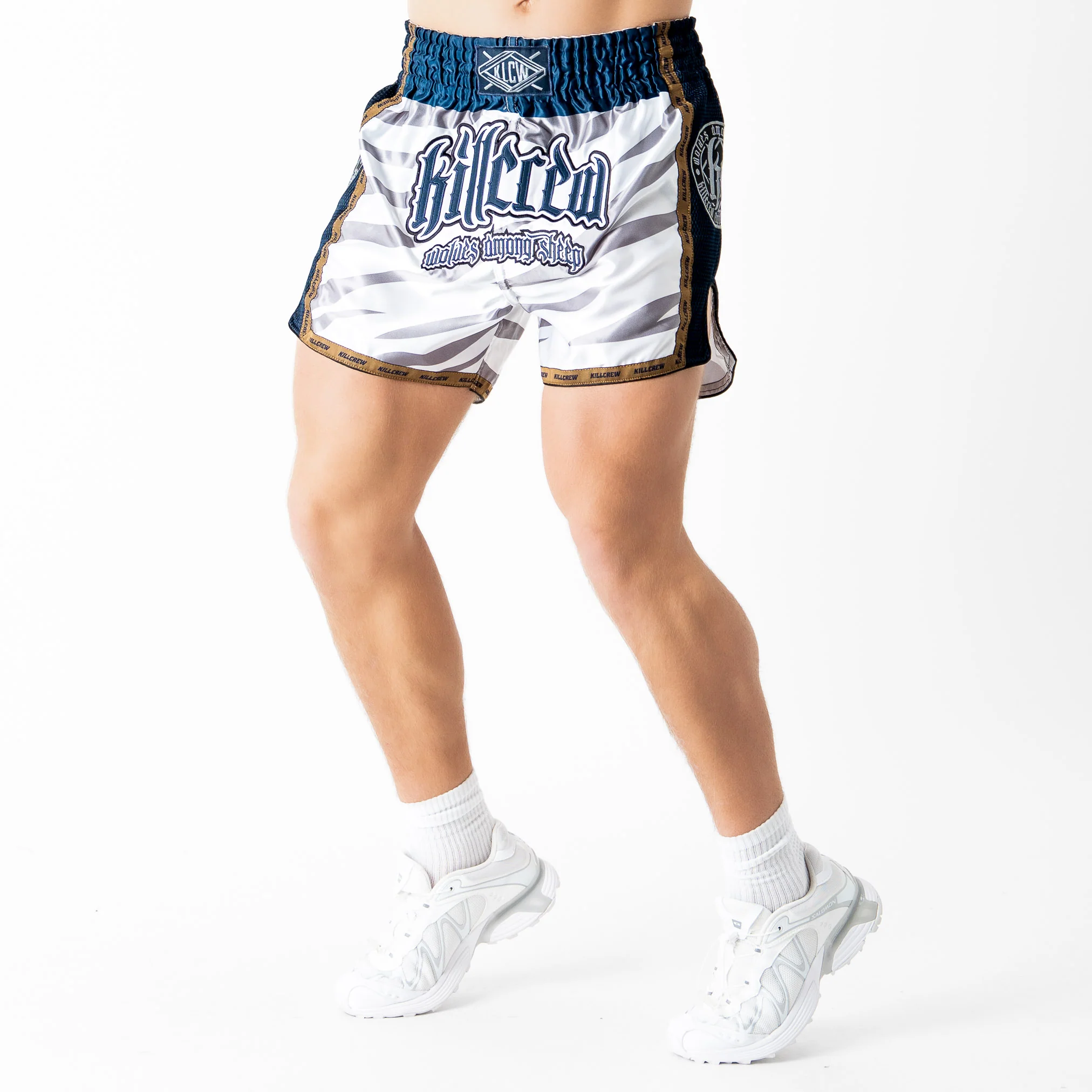 MUAY THAI FIGHT SHORTS - TIGER ALBINO - Image 3
