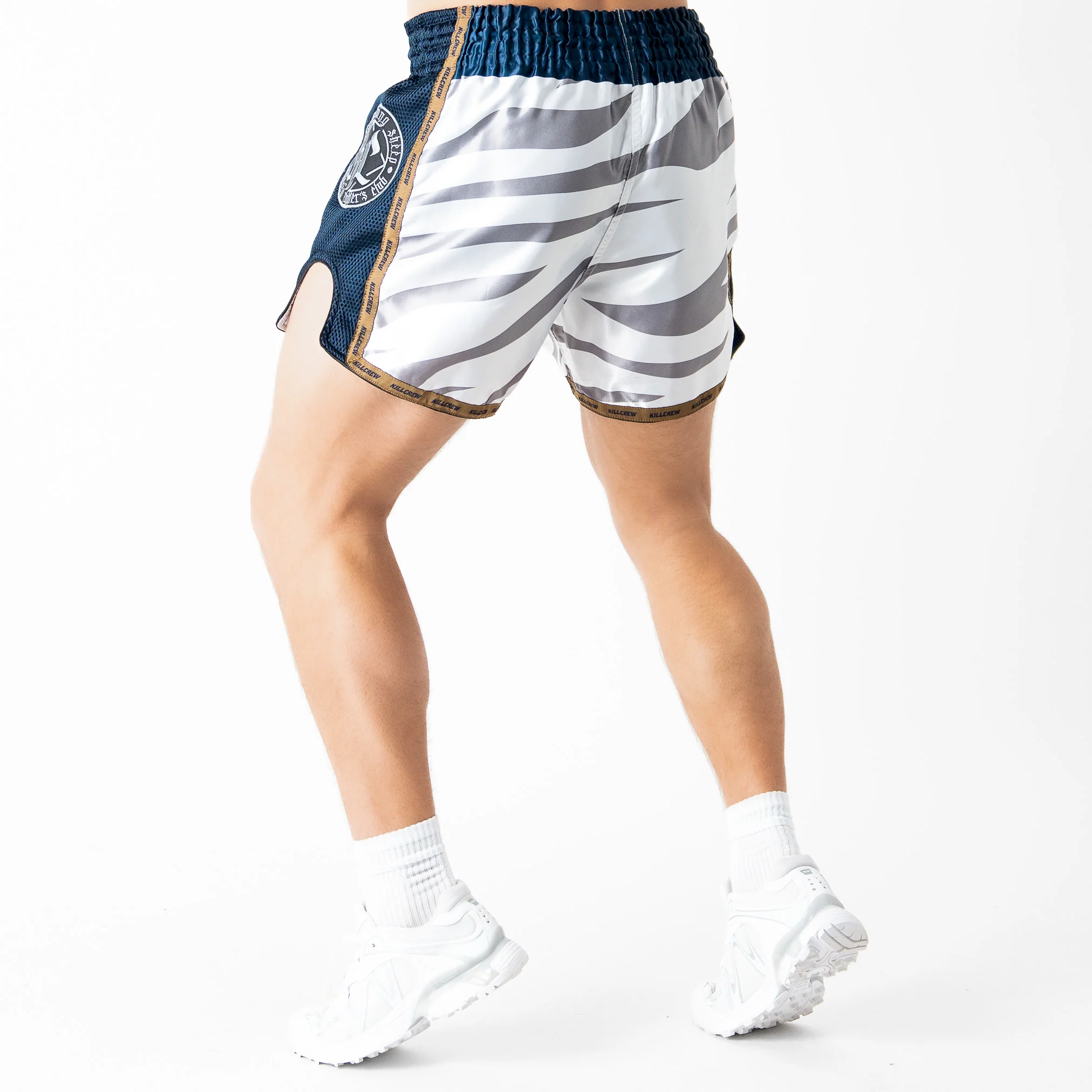 MUAY THAI FIGHT SHORTS - TIGER ALBINO - Image 4