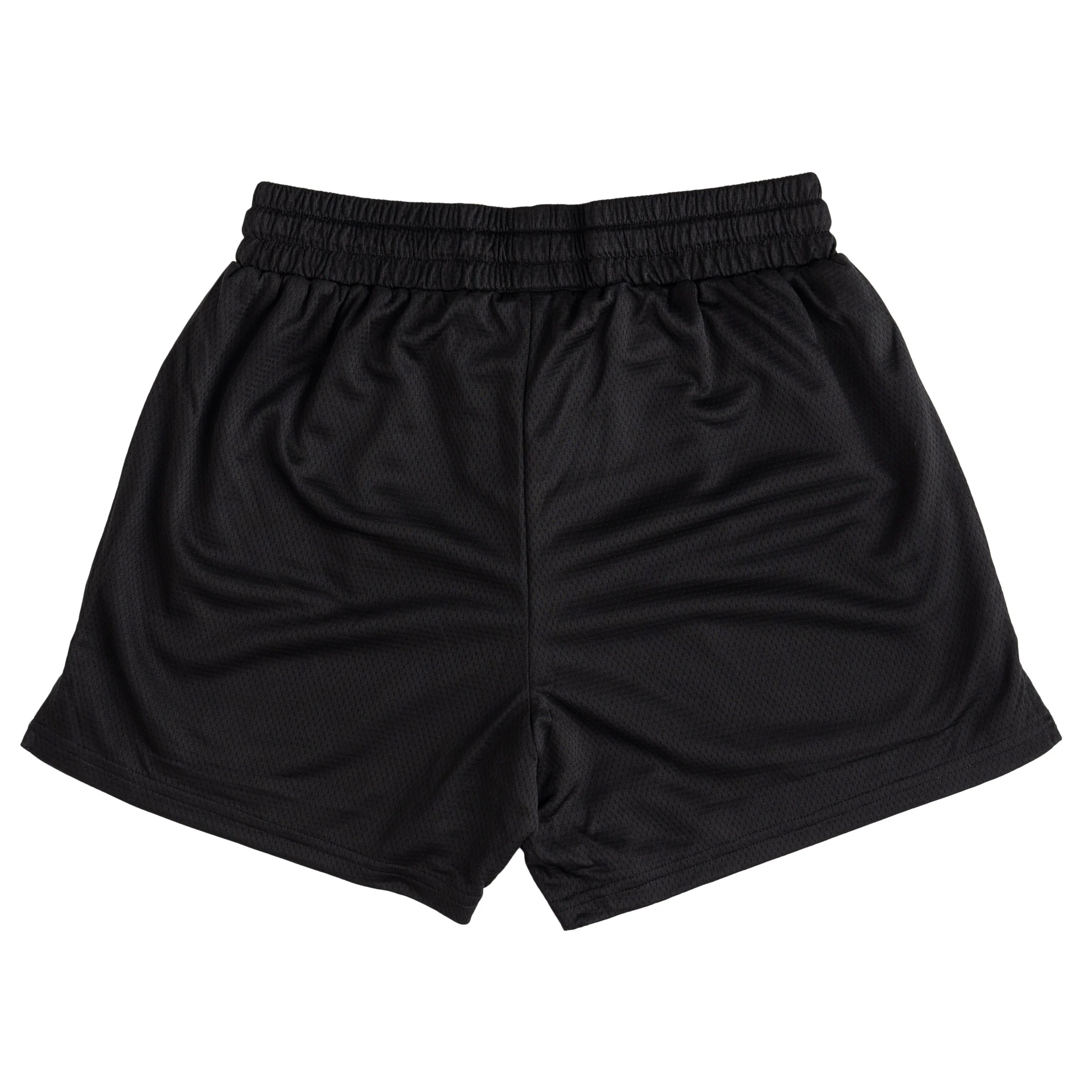 MUAY THAI FLAME SHORTS (MID THIGH CUT) - BLACK / PINK - Image 7
