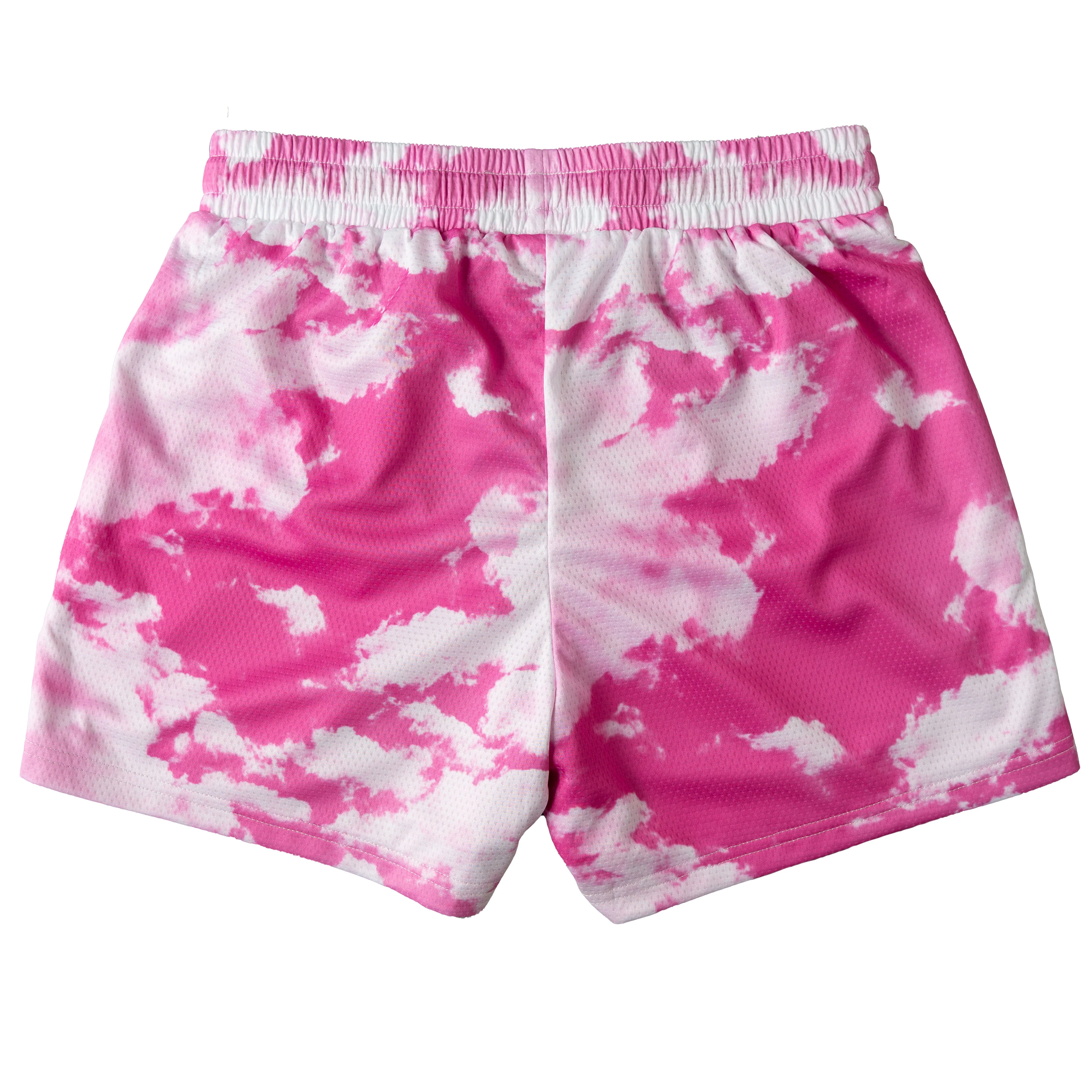 MUAY THAI SHORTS (MID THIGH CUT) CLOUD - PINK - Image 4