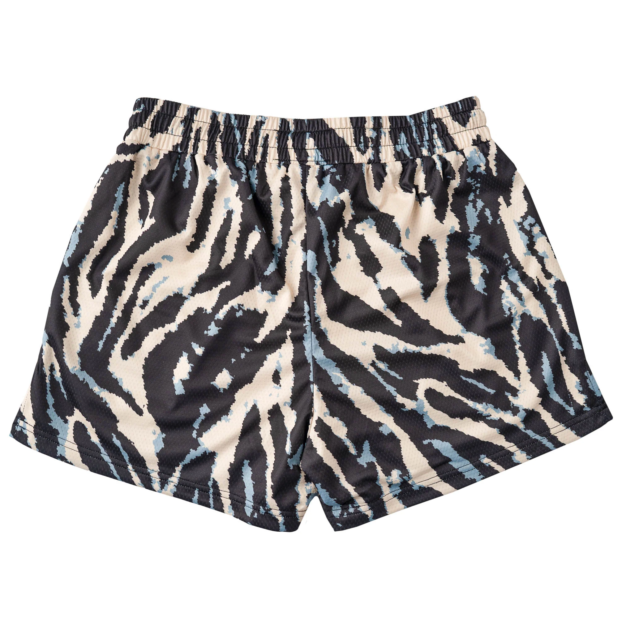 MUAY THAI SHORTS (MID THIGH CUT) - ZEBRA V2 - Image 8