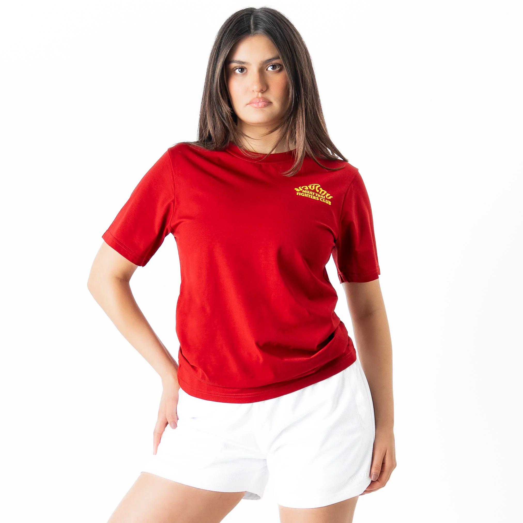 MUAY THAI TWIN TIGER T-SHIRT - RED - Image 5